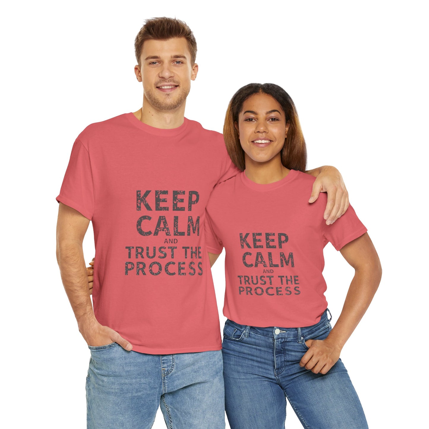Unisex Heavy Cotton Tee -Keep Calm