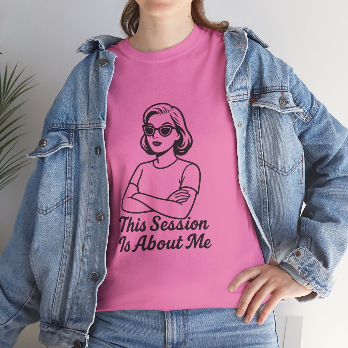 Empowered Statement Tee - This Session Is About Me