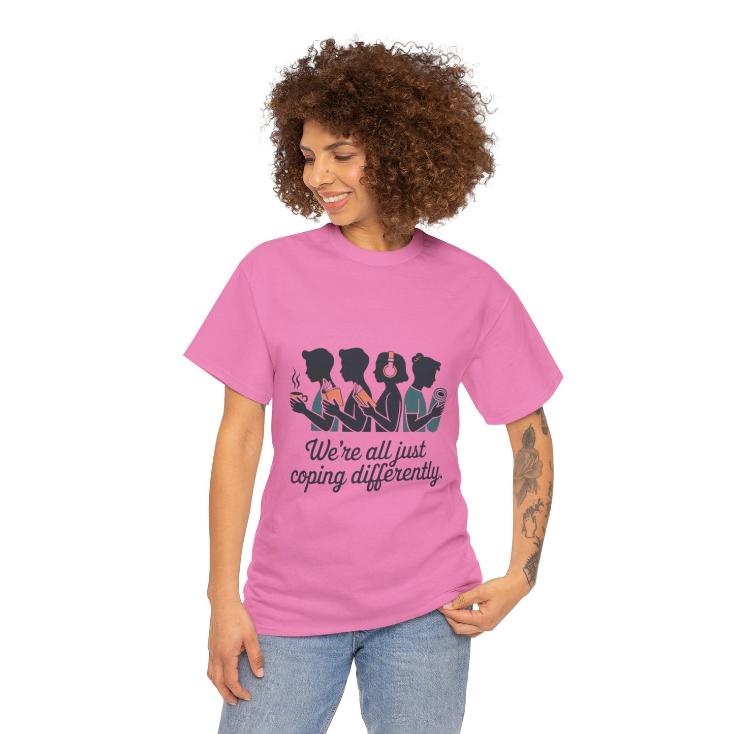 Coping Together Unisex Tee - Mental Health Awareness Apparel