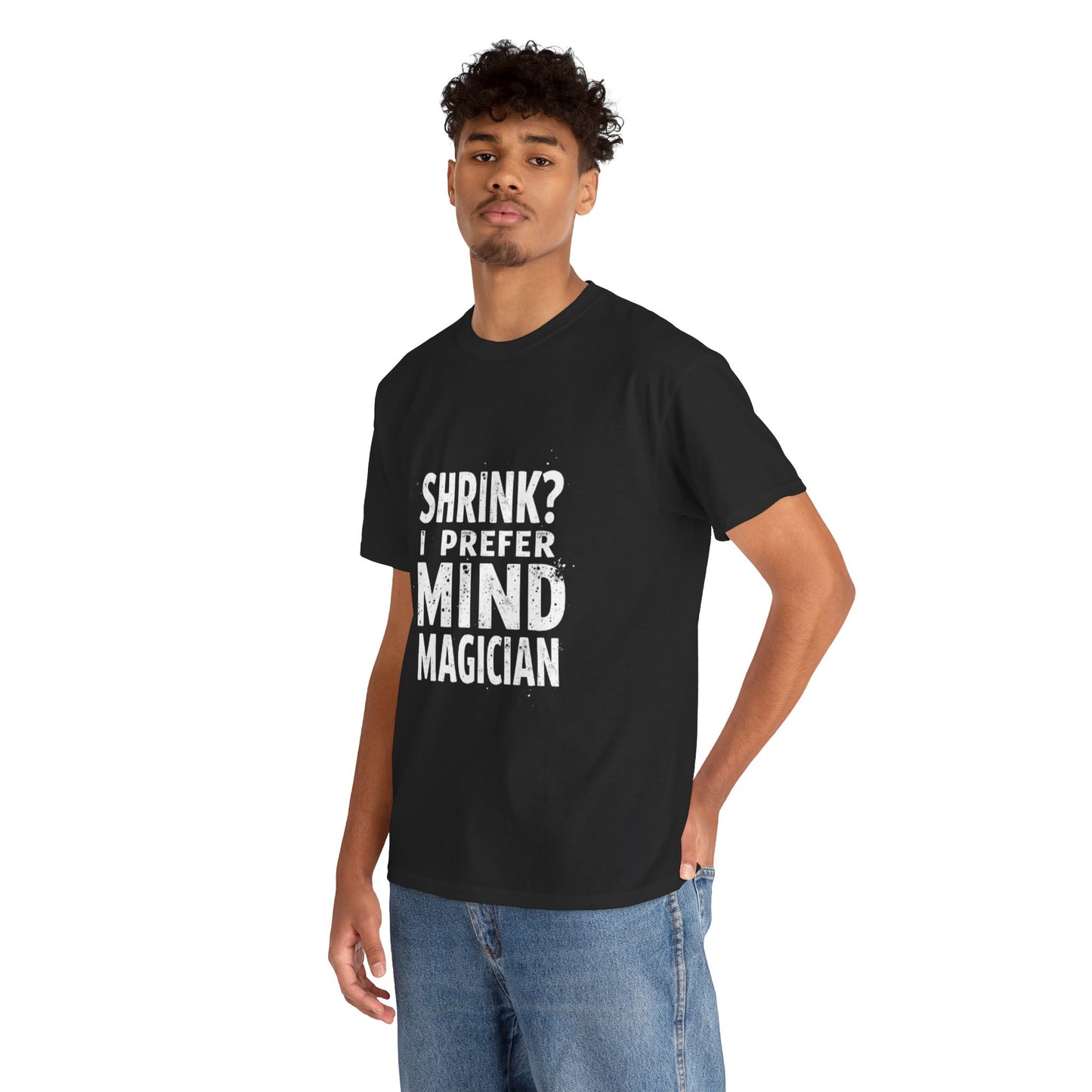 Unisex Heavy Cotton Tee -Mind Reading