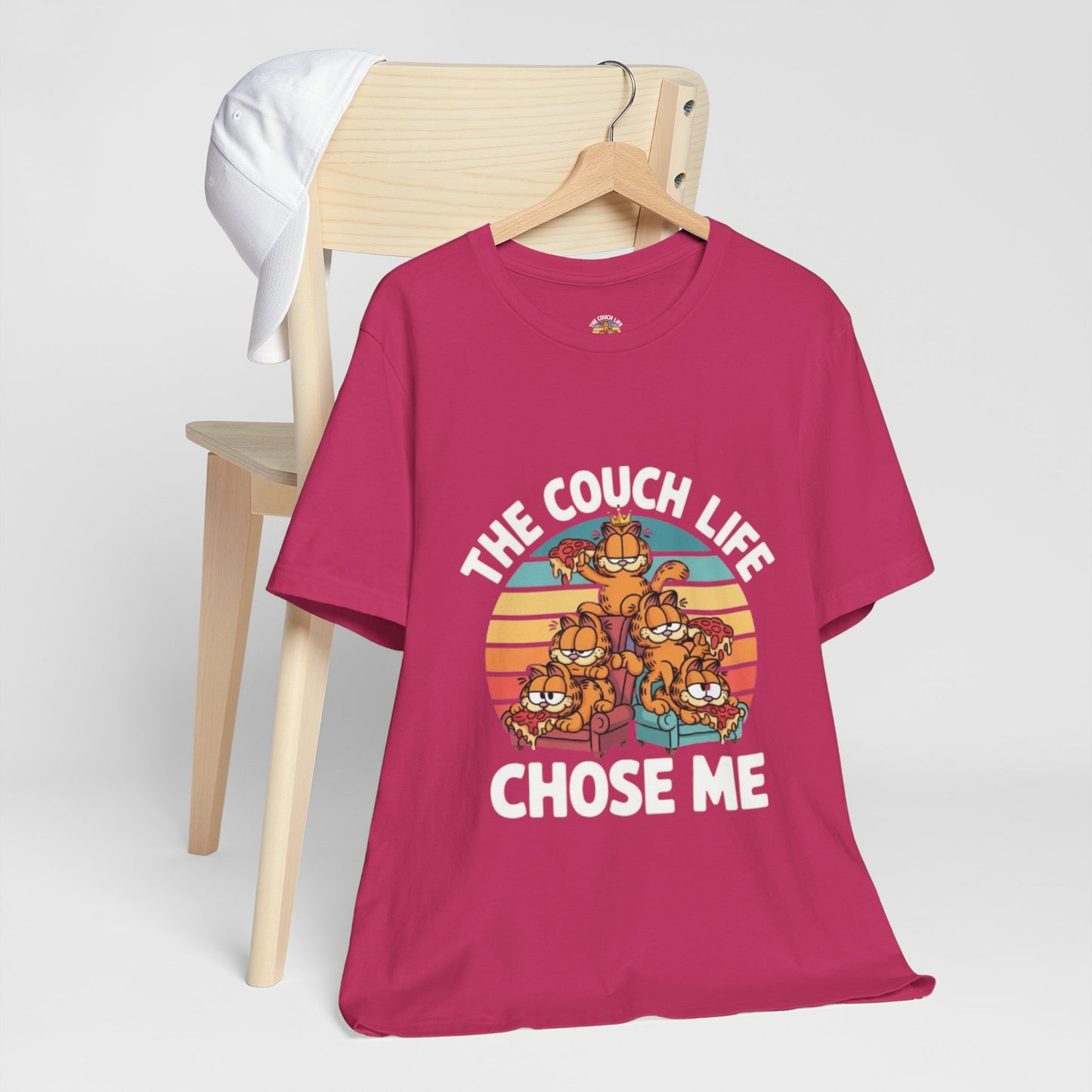 Vintage Unisex Tee - The Couch Life Chose Me