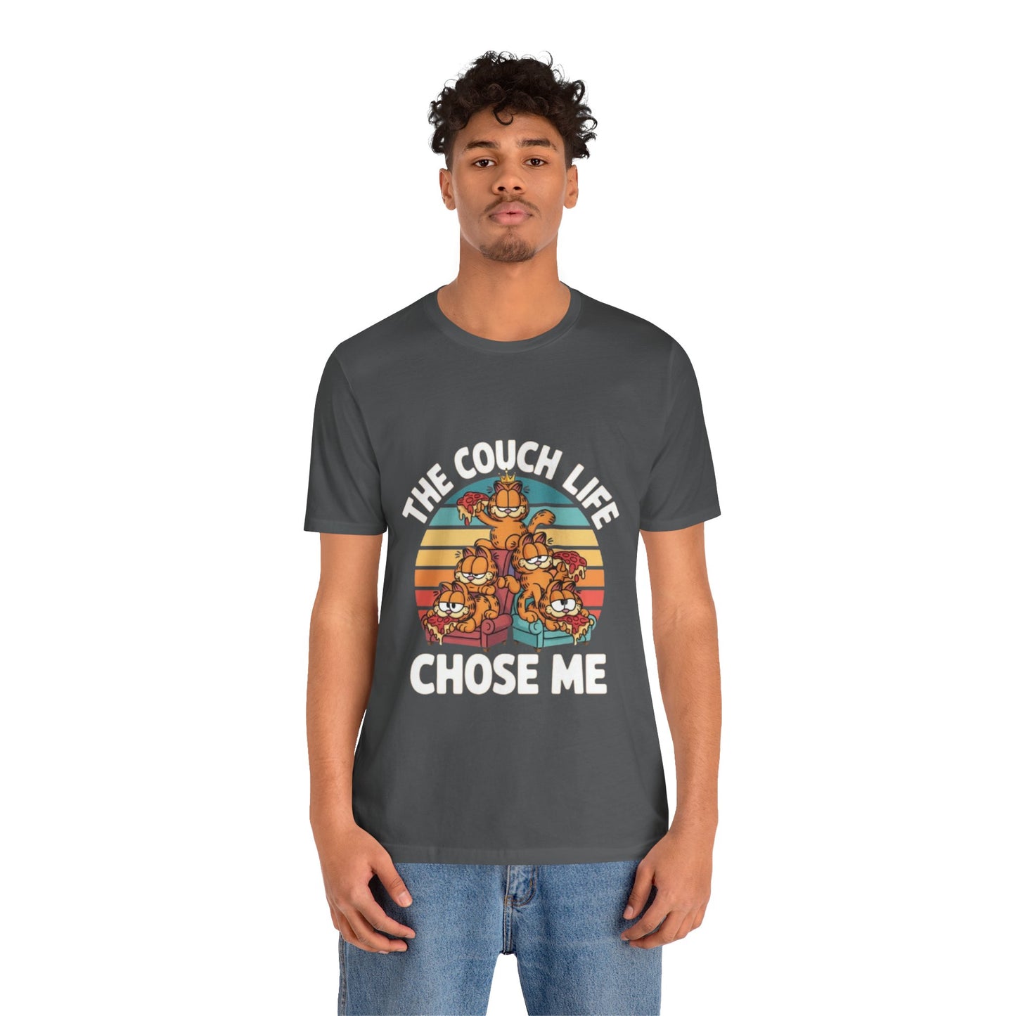 Vintage Unisex Tee - The Couch Life Chose Me