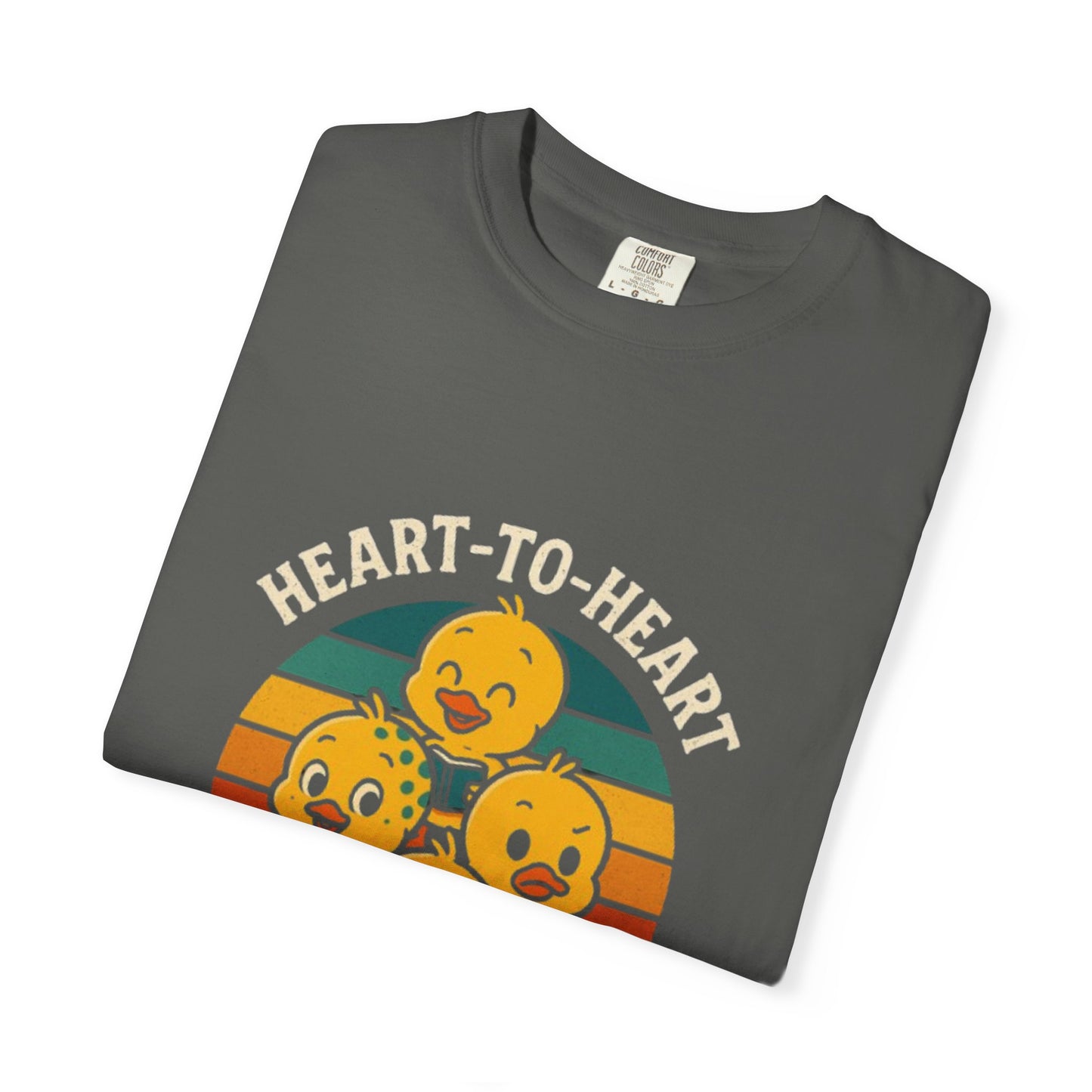 Unisex Garment-Dyed T-Shirt -Heart-to-Heart Talk
