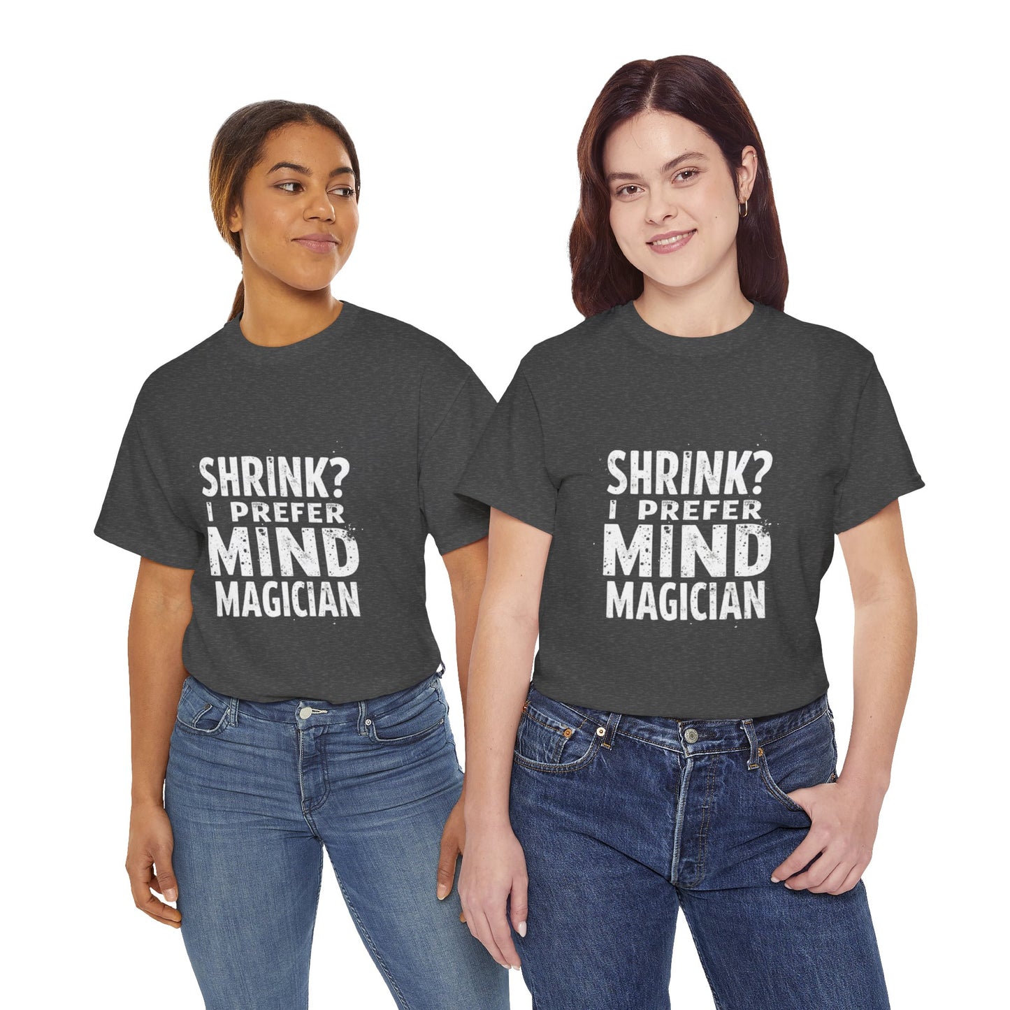 Unisex Heavy Cotton Tee -Mind Reading
