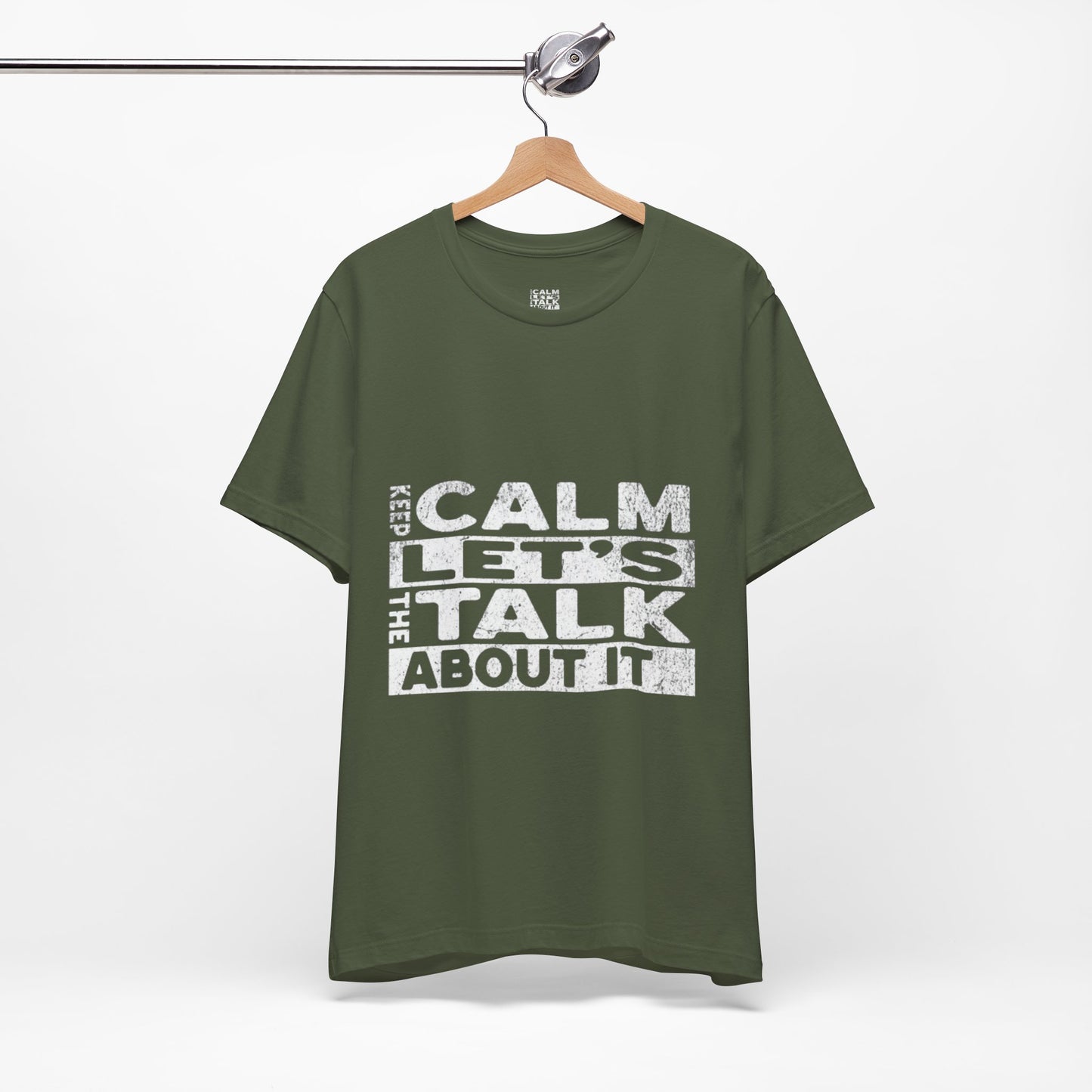 Unisex Tee – Keep Calm Let's Talk