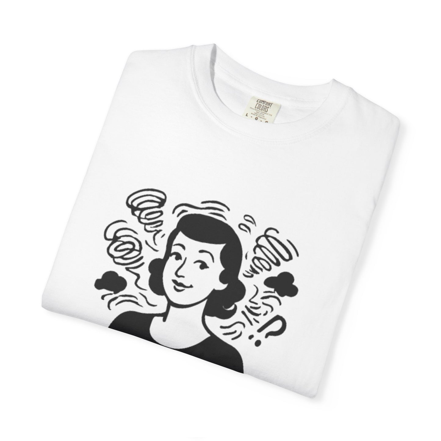 Calm on the Outside T-Shirt, Unisex Garment-Dyed Tee