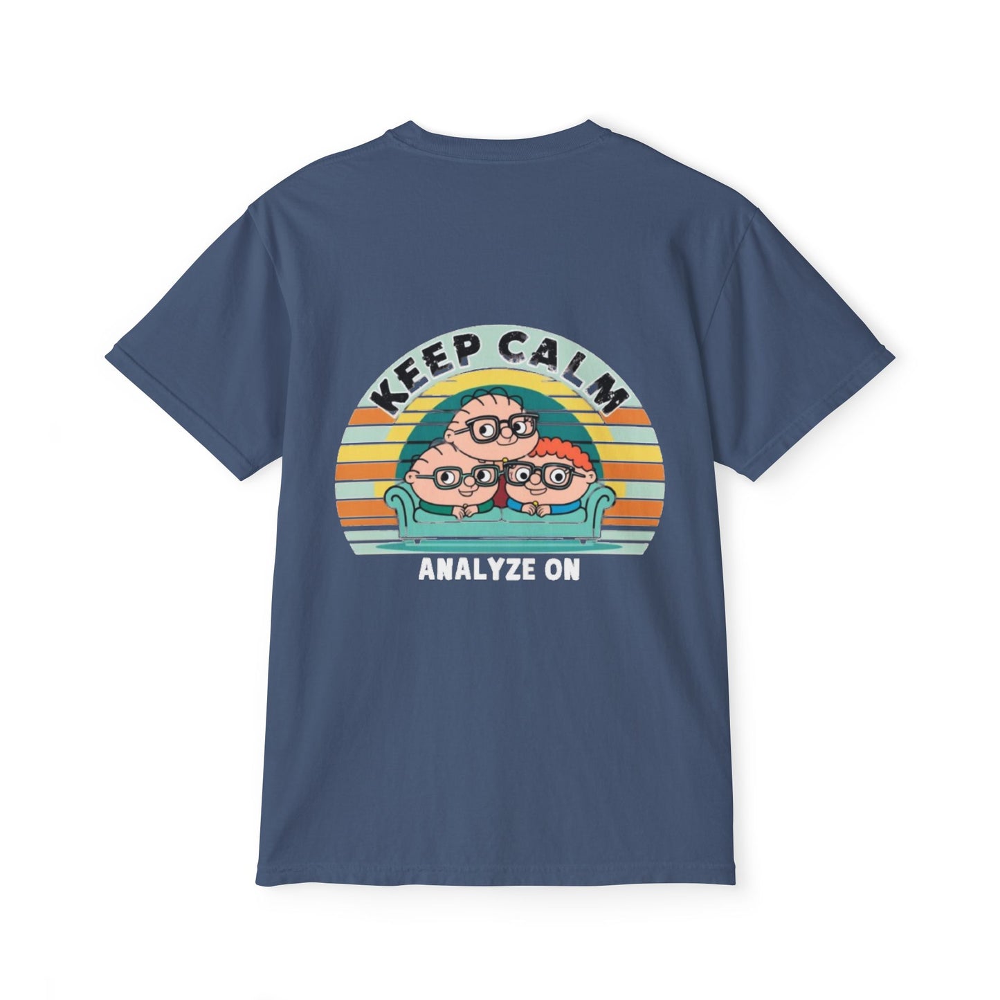 Pocket T-Shirt - Keep Calm Analyze On