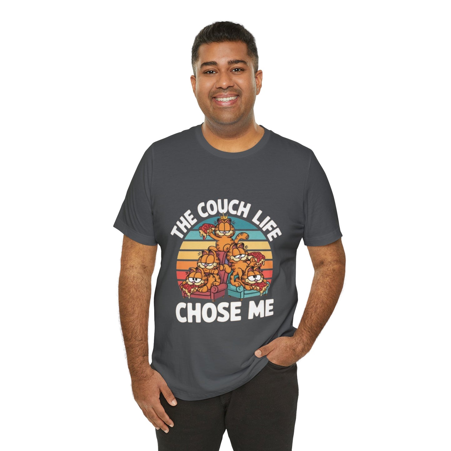 Vintage Unisex Tee - The Couch Life Chose Me