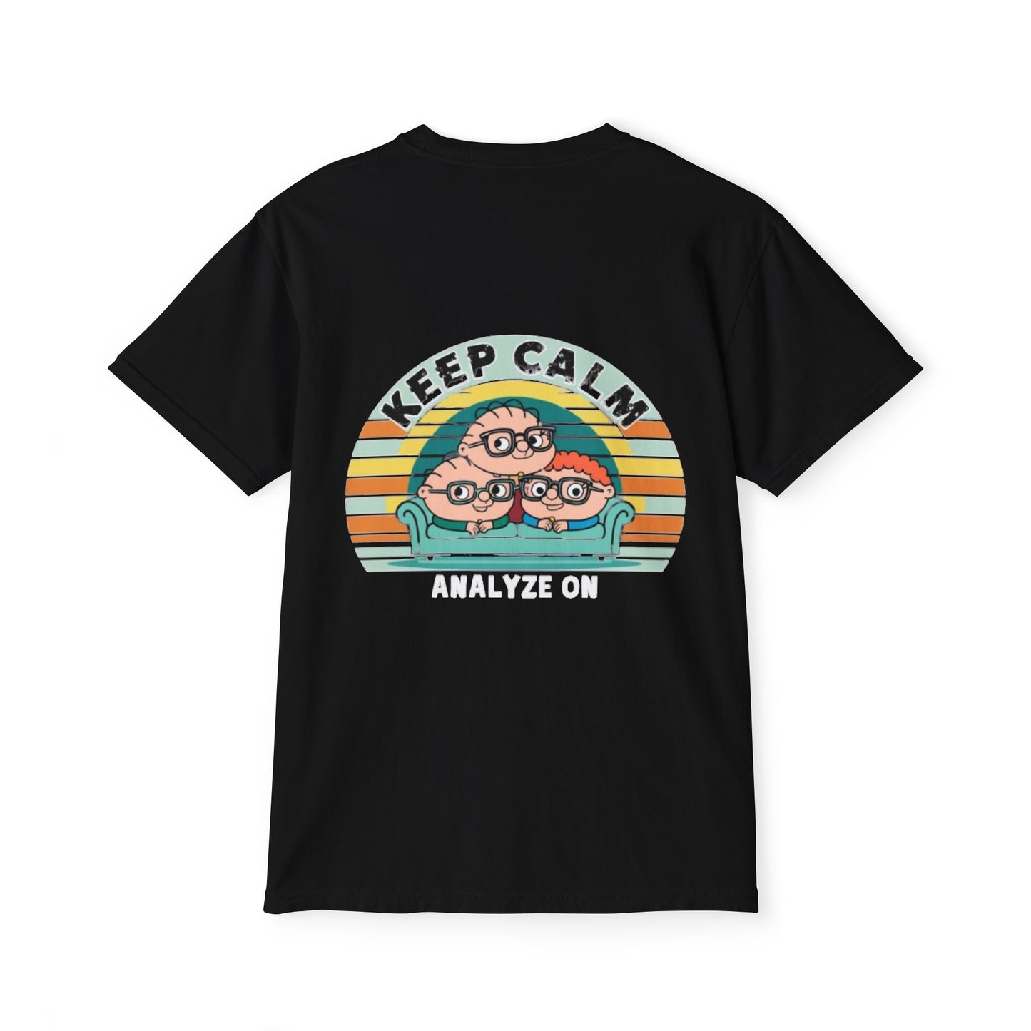 Pocket T-Shirt - Keep Calm Analyze On