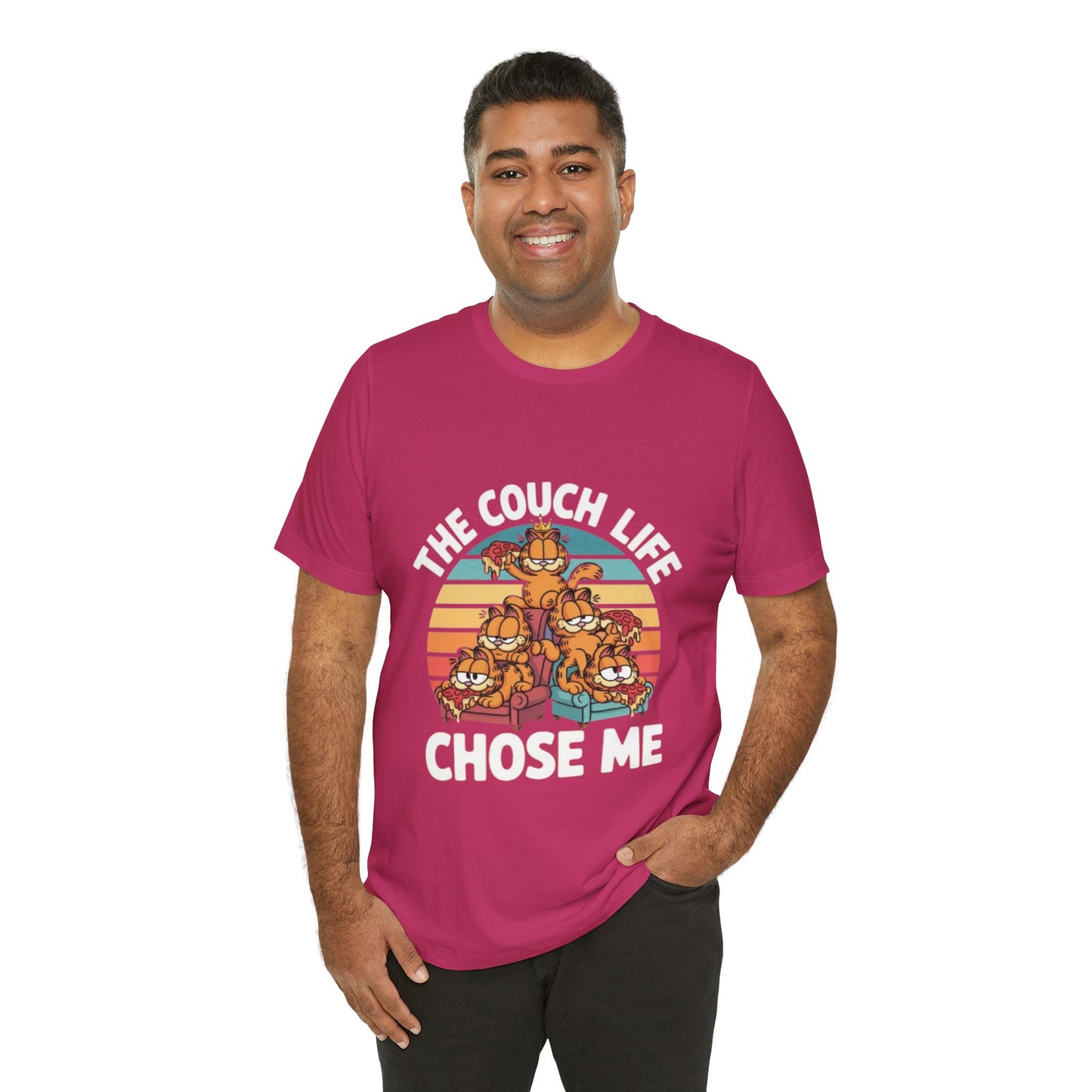 Vintage Unisex Tee - The Couch Life Chose Me
