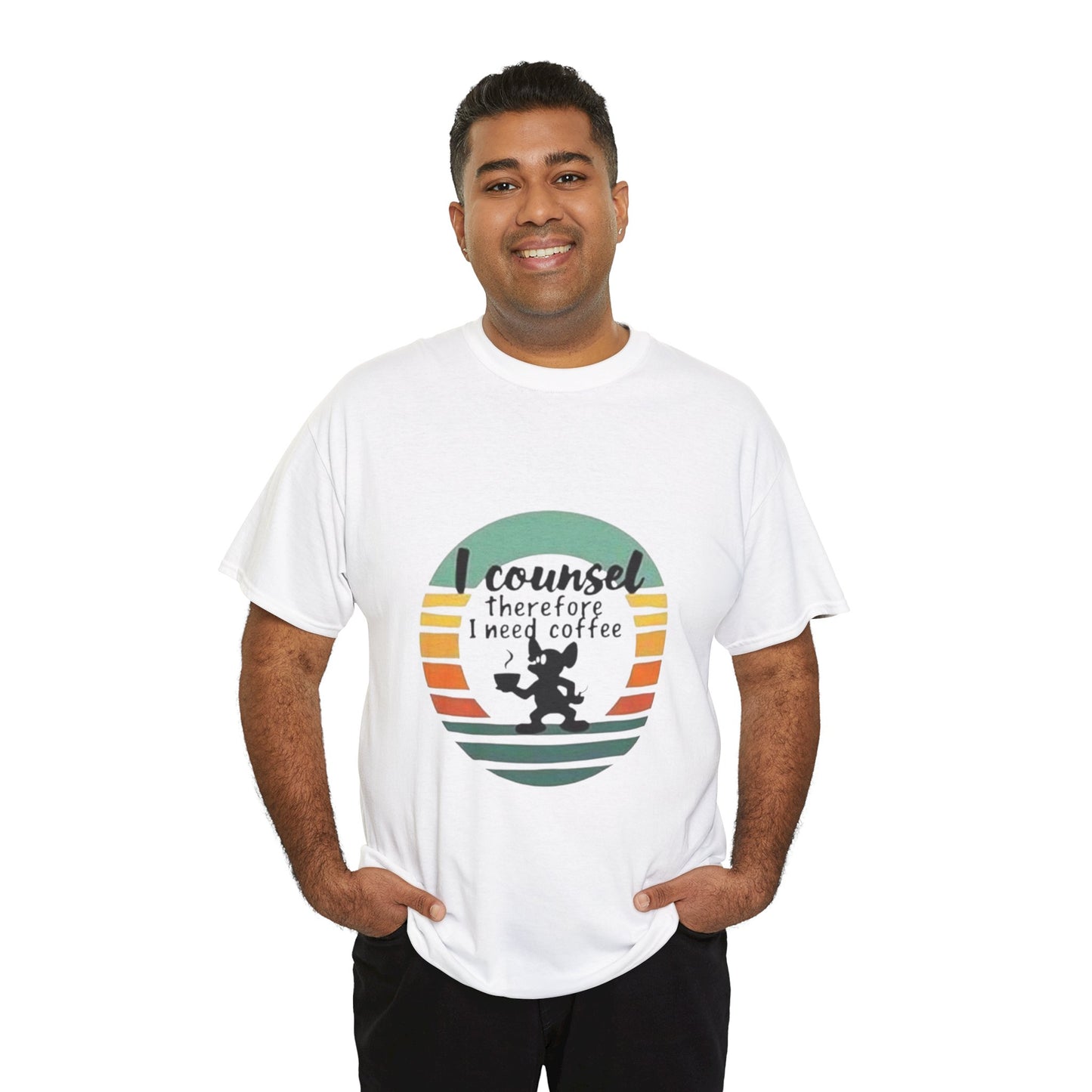 Unisex Heavy Cotton-Counselor Tee