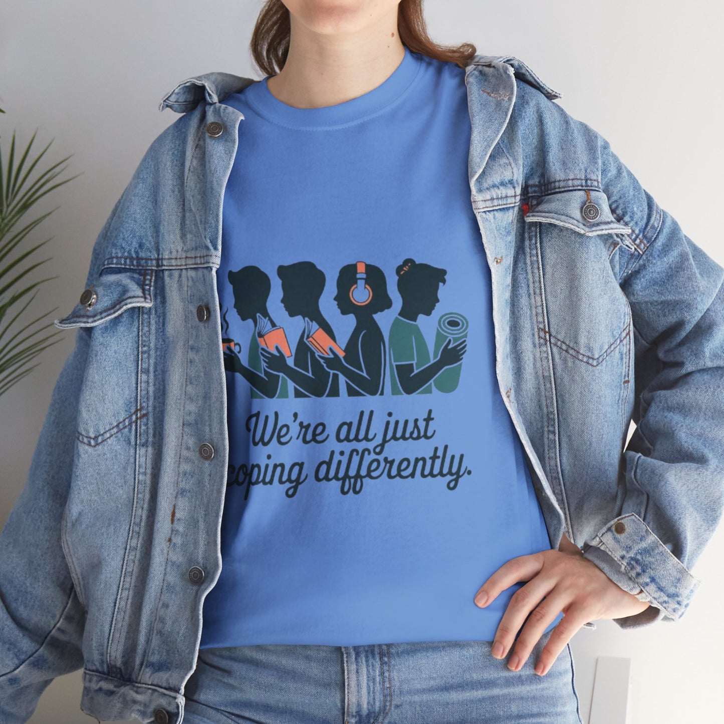 Coping Together Unisex Tee - Mental Health Awareness Apparel
