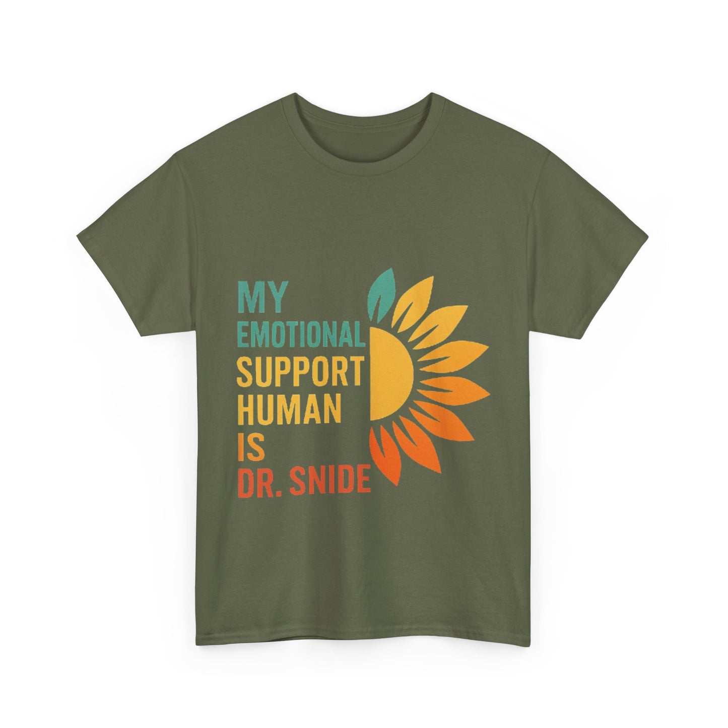 Emotional Support Unisex Tee | Heavy Cotton T-Shirt