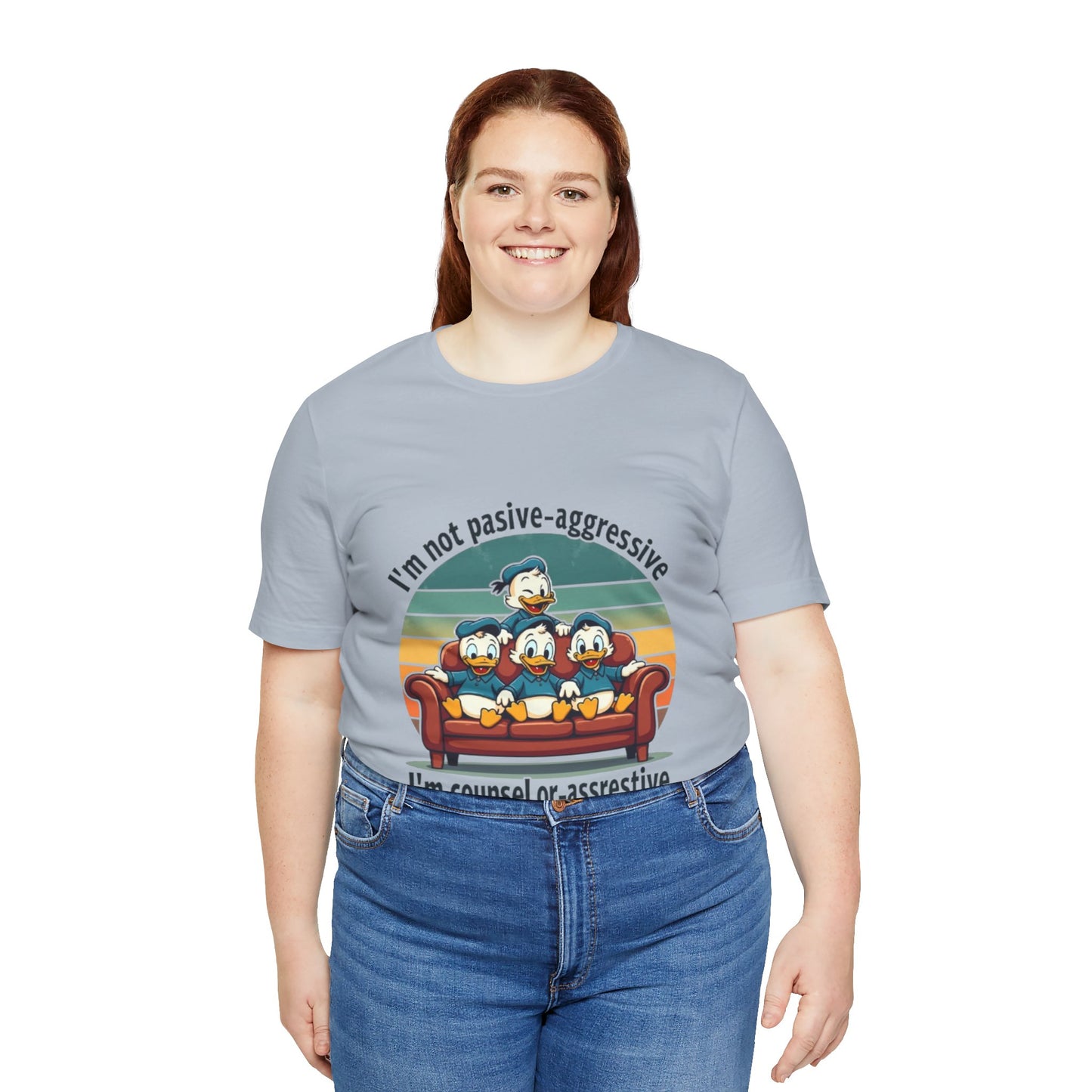 Unisex Jersey Short Sleeve T-Shirt -Funny Counsel-Assertive Tee