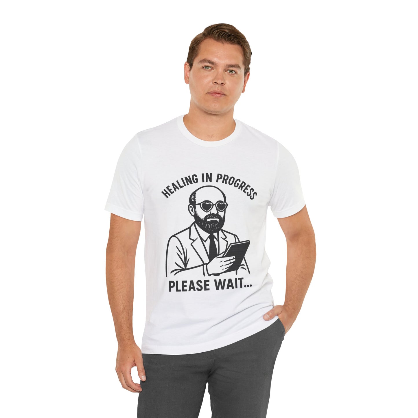 Healing in Progress Unisex Tee, Graphic T-Shirt