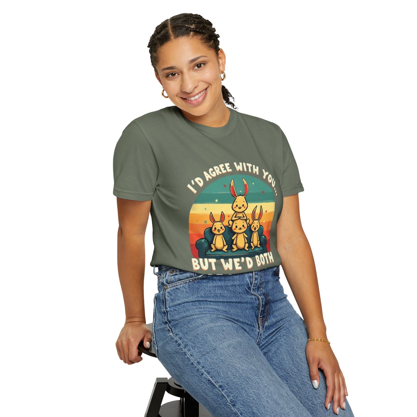 Whimsical Graphic T-shirt - Fun Casual Wear