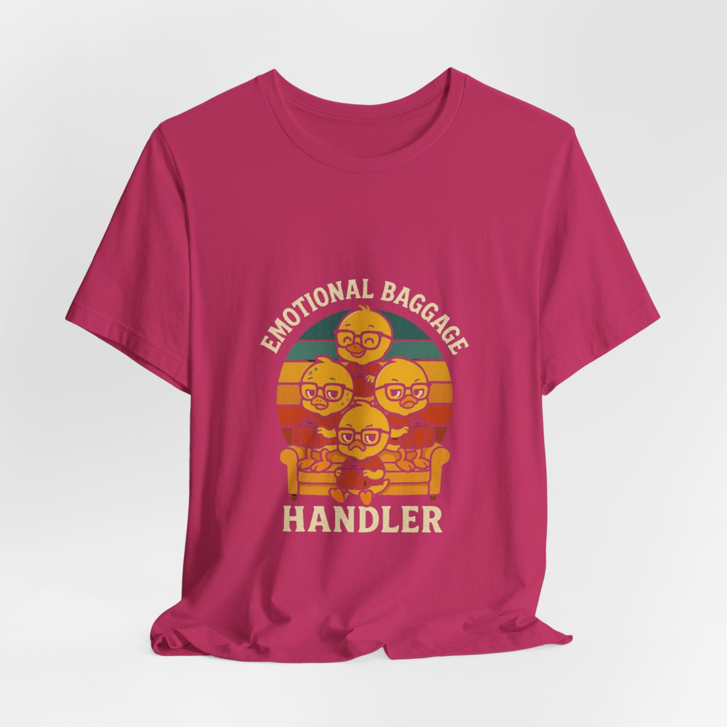 Unisex Jersey Short Sleeve T-Shirt - Emotional Baggage Handler