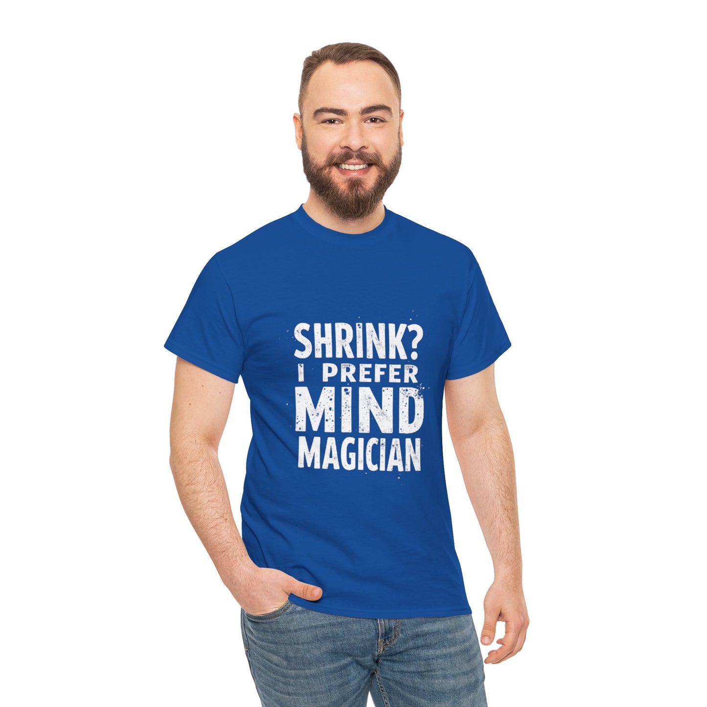 Unisex Heavy Cotton Tee -Mind Reading