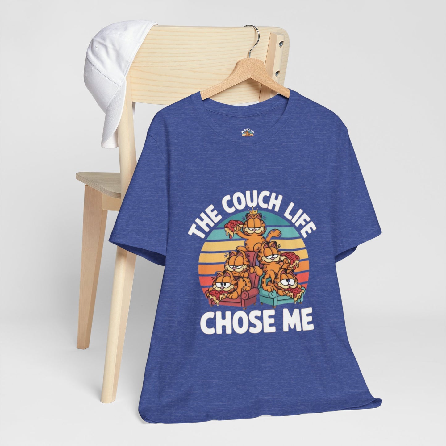 Vintage Unisex Tee - The Couch Life Chose Me