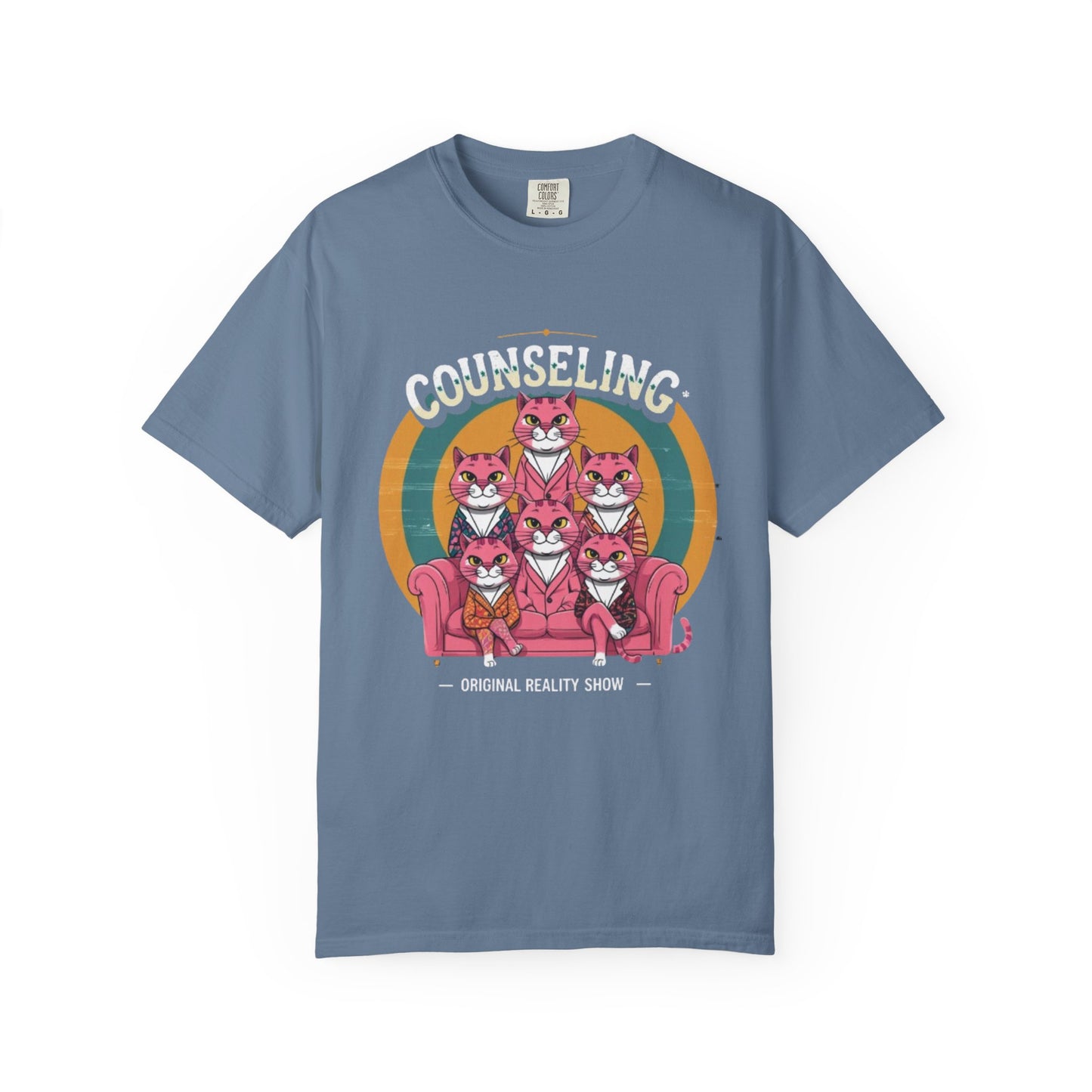 Unisex Garment-Dyed T-Shirt -Counseling Cats