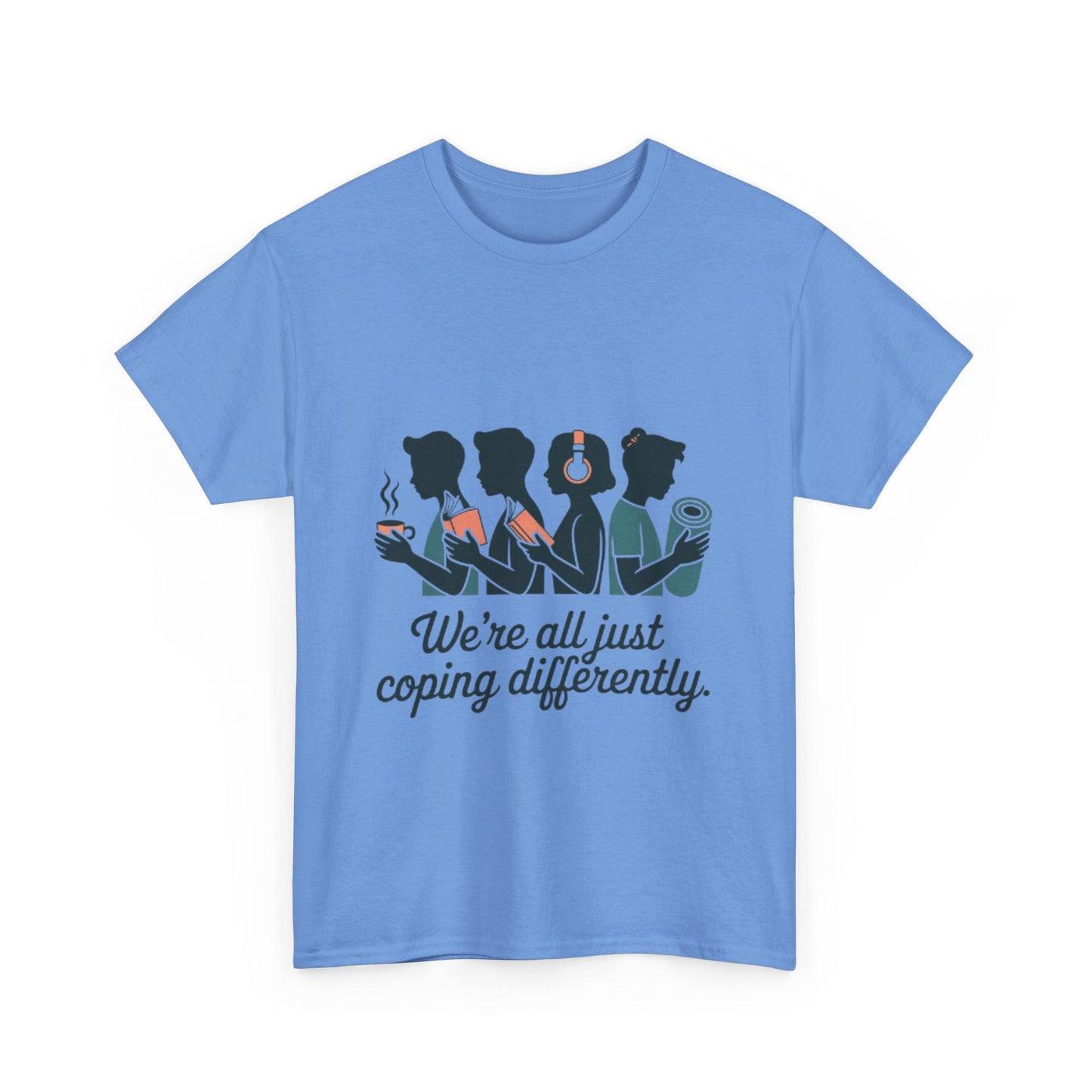 Coping Together Unisex Tee - Mental Health Awareness Apparel