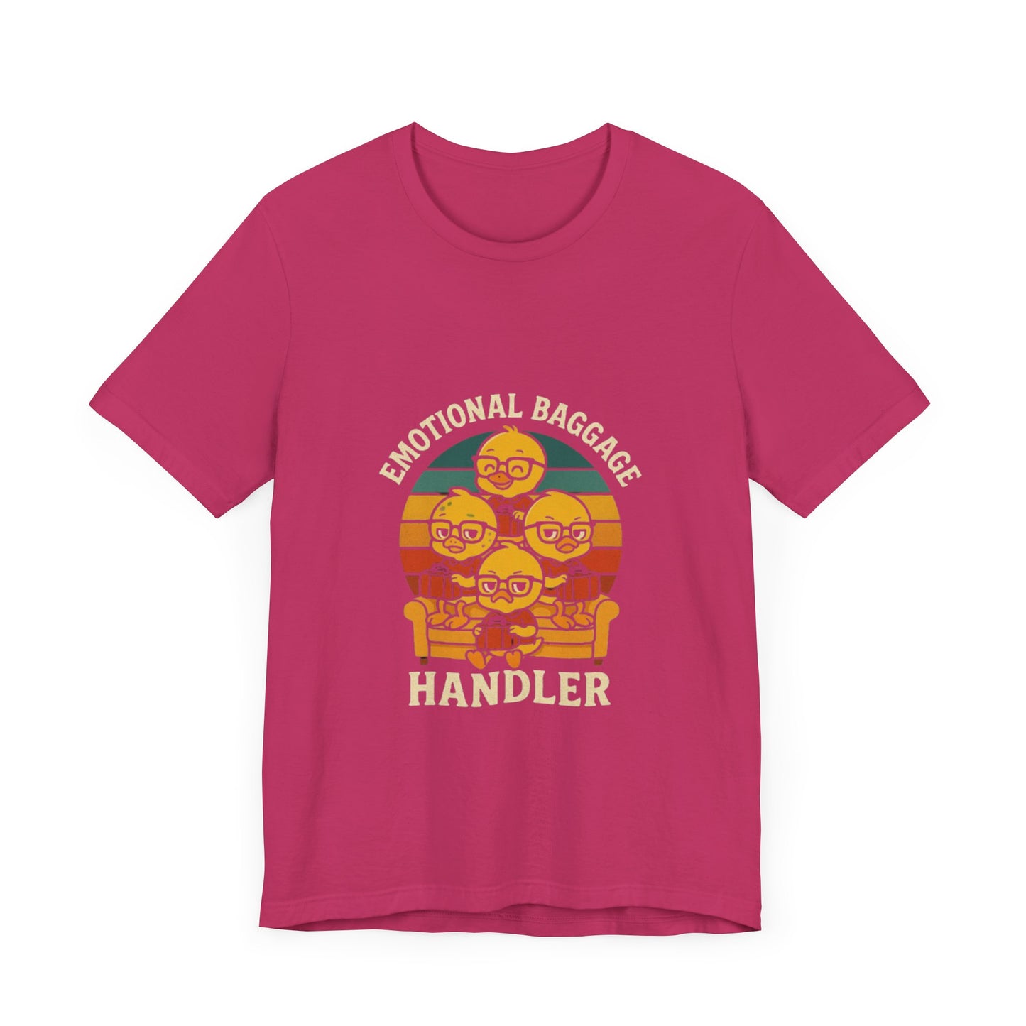 Unisex Jersey Short Sleeve T-Shirt - Emotional Baggage Handler