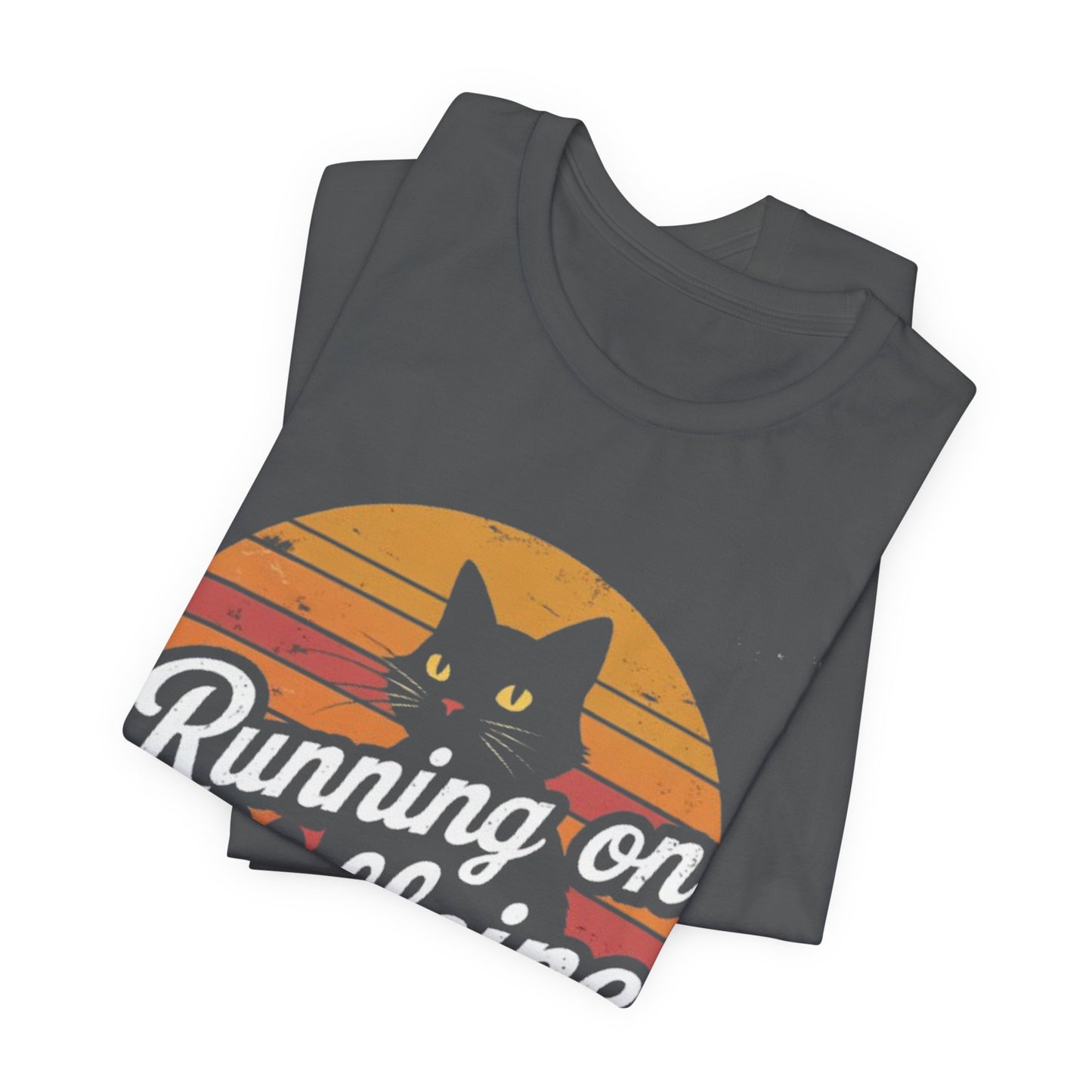 Unisex Tee -Running on Caffeine and Breakthroughs