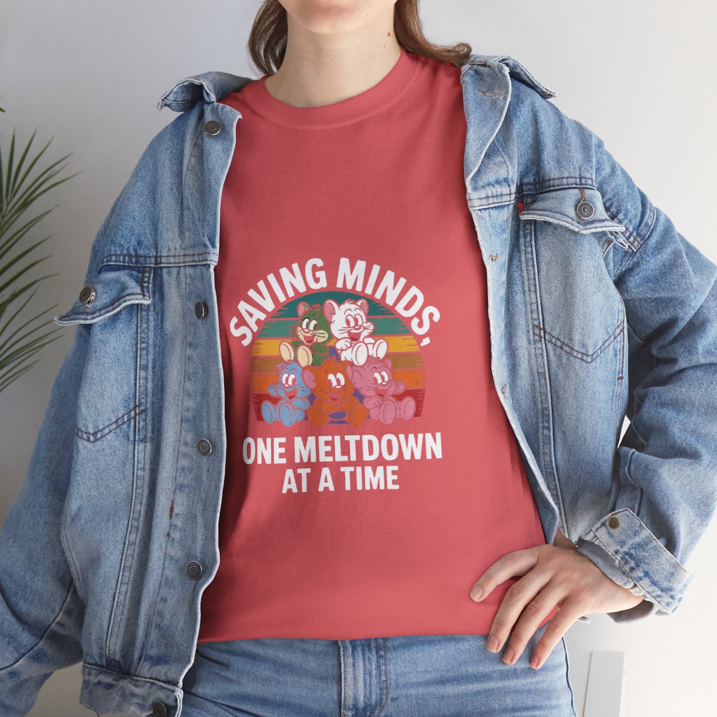 Unisex Heavy Cotton Tee - Saving Minds