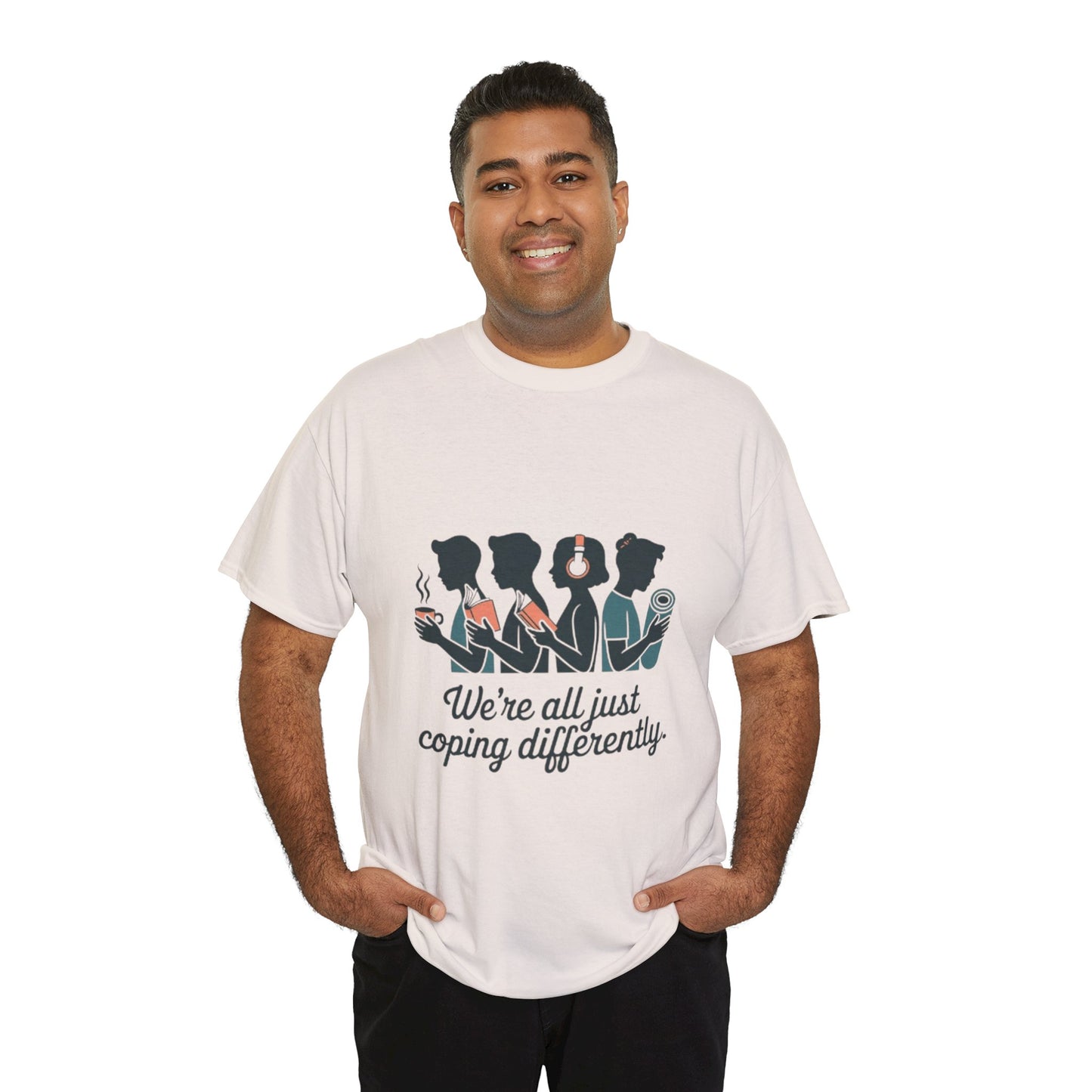 Coping Together Unisex Tee - Mental Health Awareness Apparel