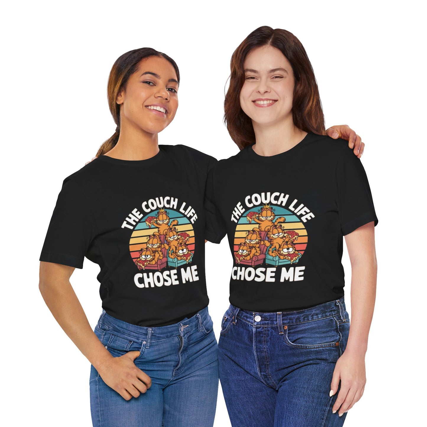Vintage Unisex Tee - The Couch Life Chose Me