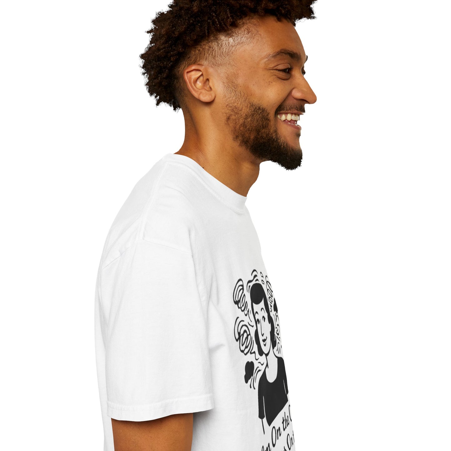 Calm on the Outside T-Shirt, Unisex Garment-Dyed Tee