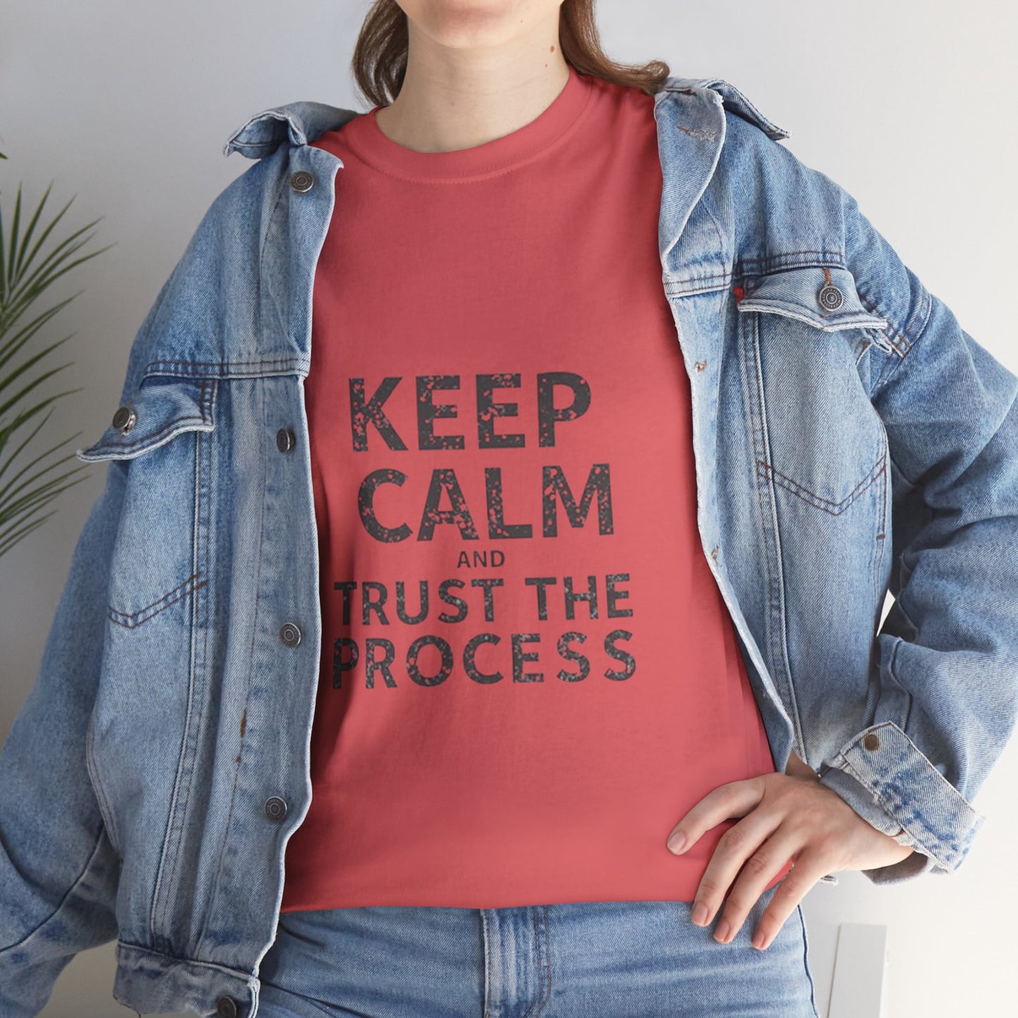 Unisex Heavy Cotton Tee -Keep Calm