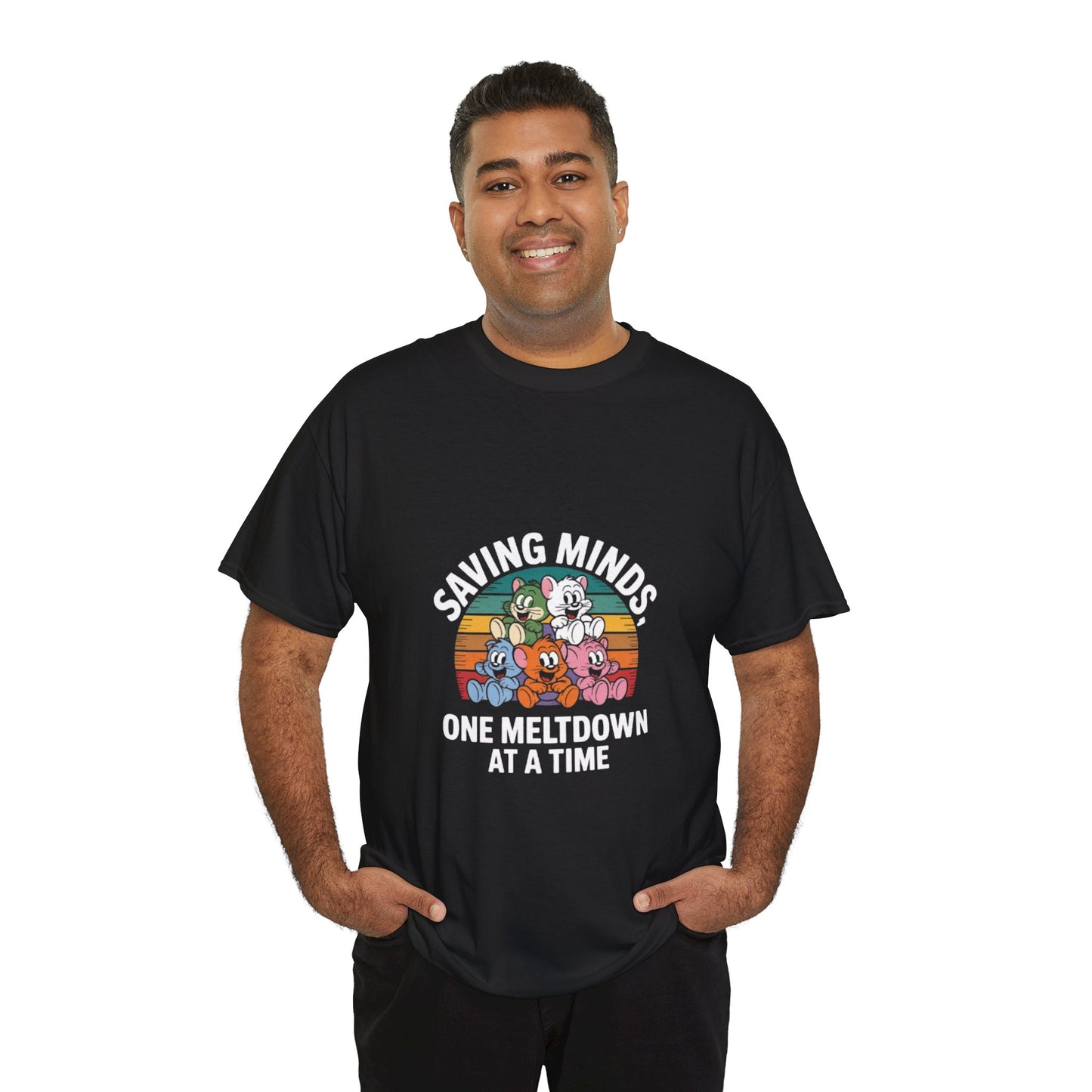 Unisex Heavy Cotton Tee - Saving Minds
