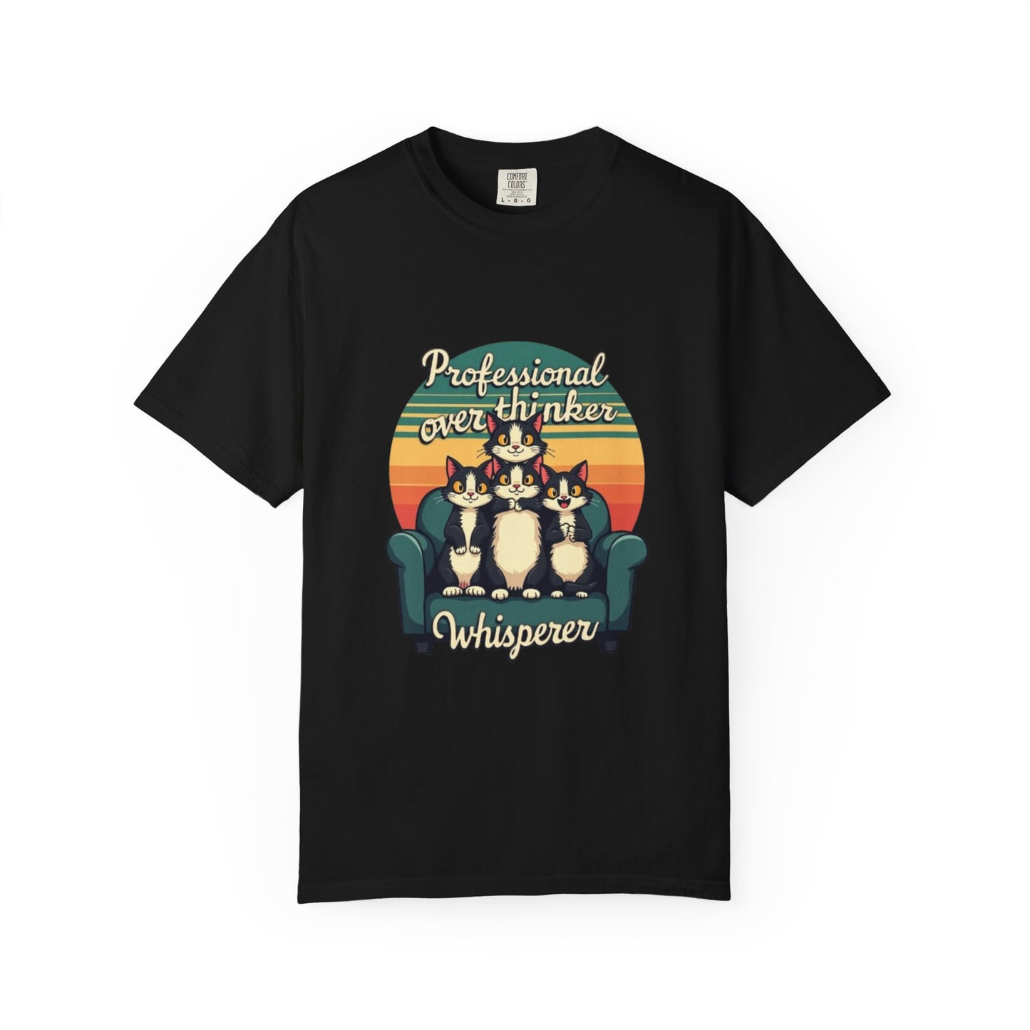 Unisex Garment-Dyed Tee -Professional Overthinker