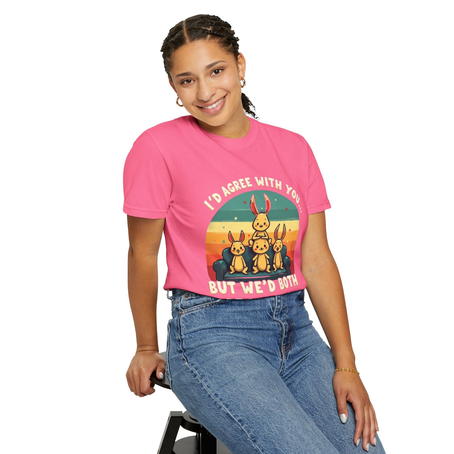 Whimsical Graphic T-shirt - Fun Casual Wear
