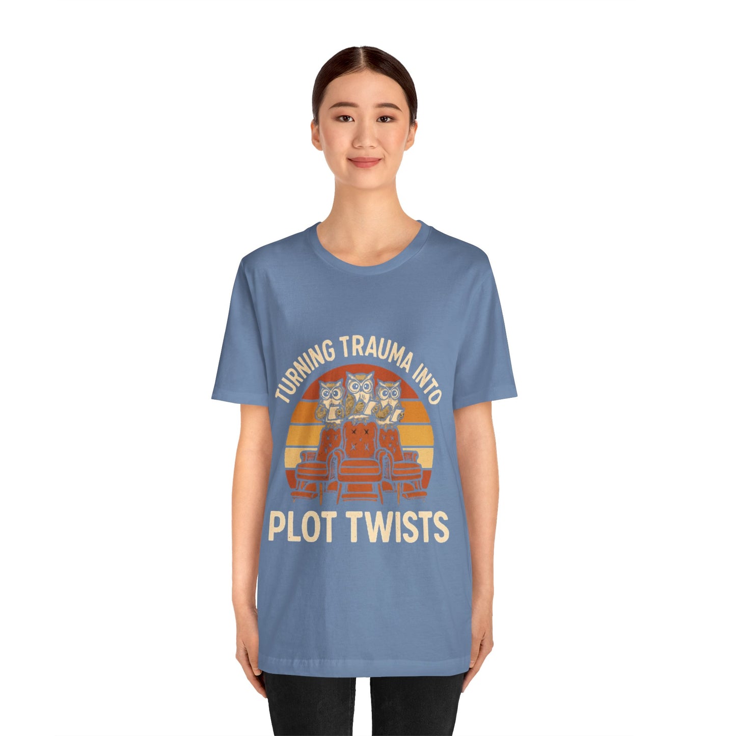 Turning Trauma into Plot Twists Tee, Unisex T-Shirt