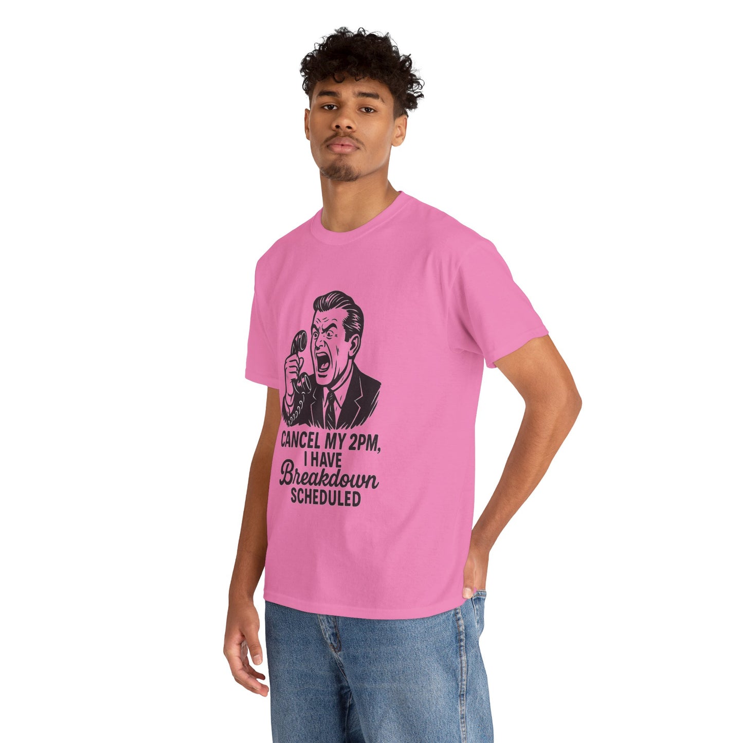 Humorous Unisex Cotton Tee – Perfect Gift for Stress Relief