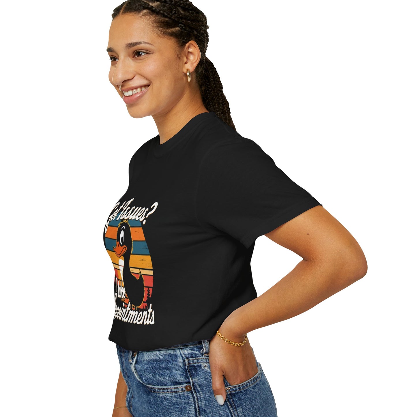 Casual Tee with Quirky Design