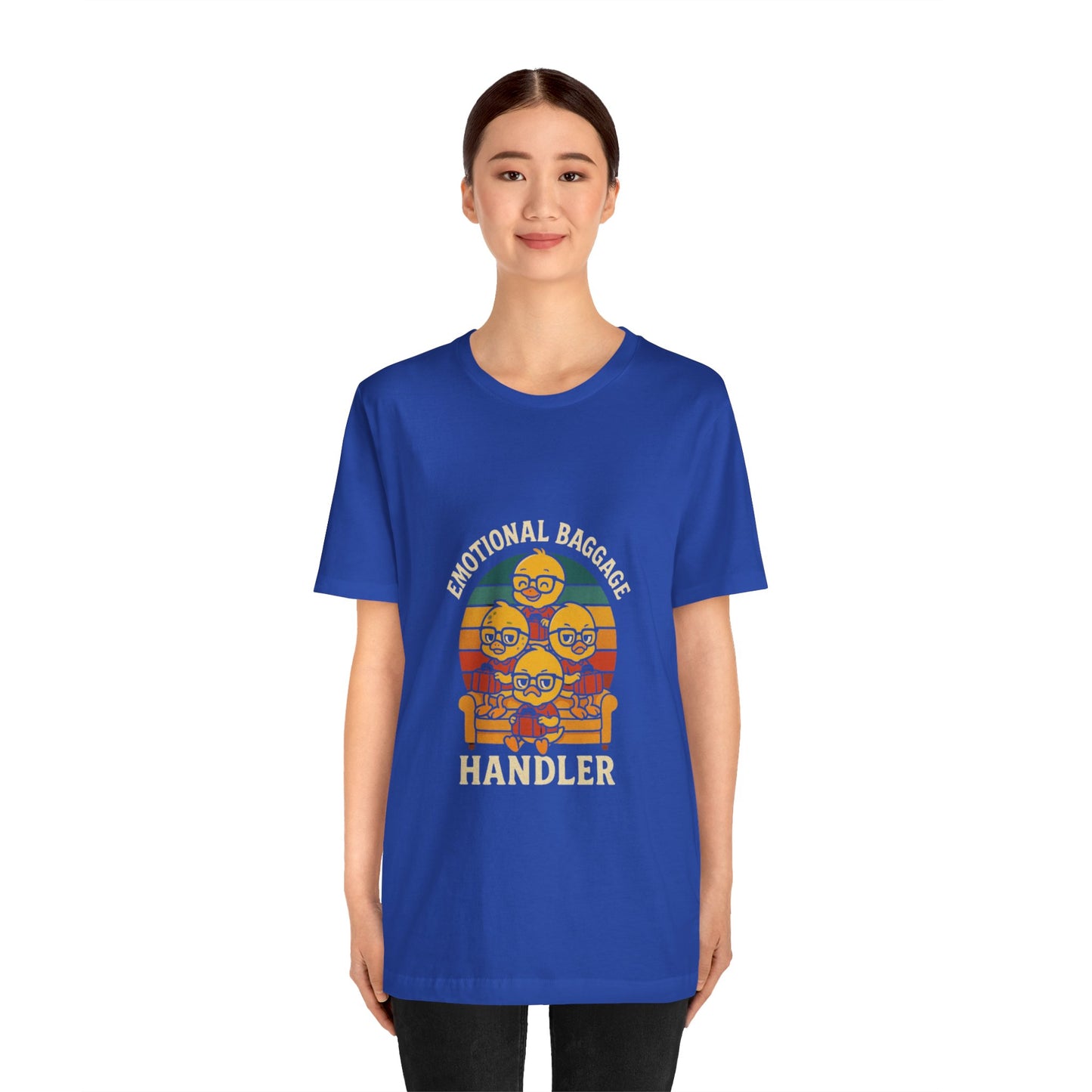 Unisex Jersey Short Sleeve T-Shirt - Emotional Baggage Handler