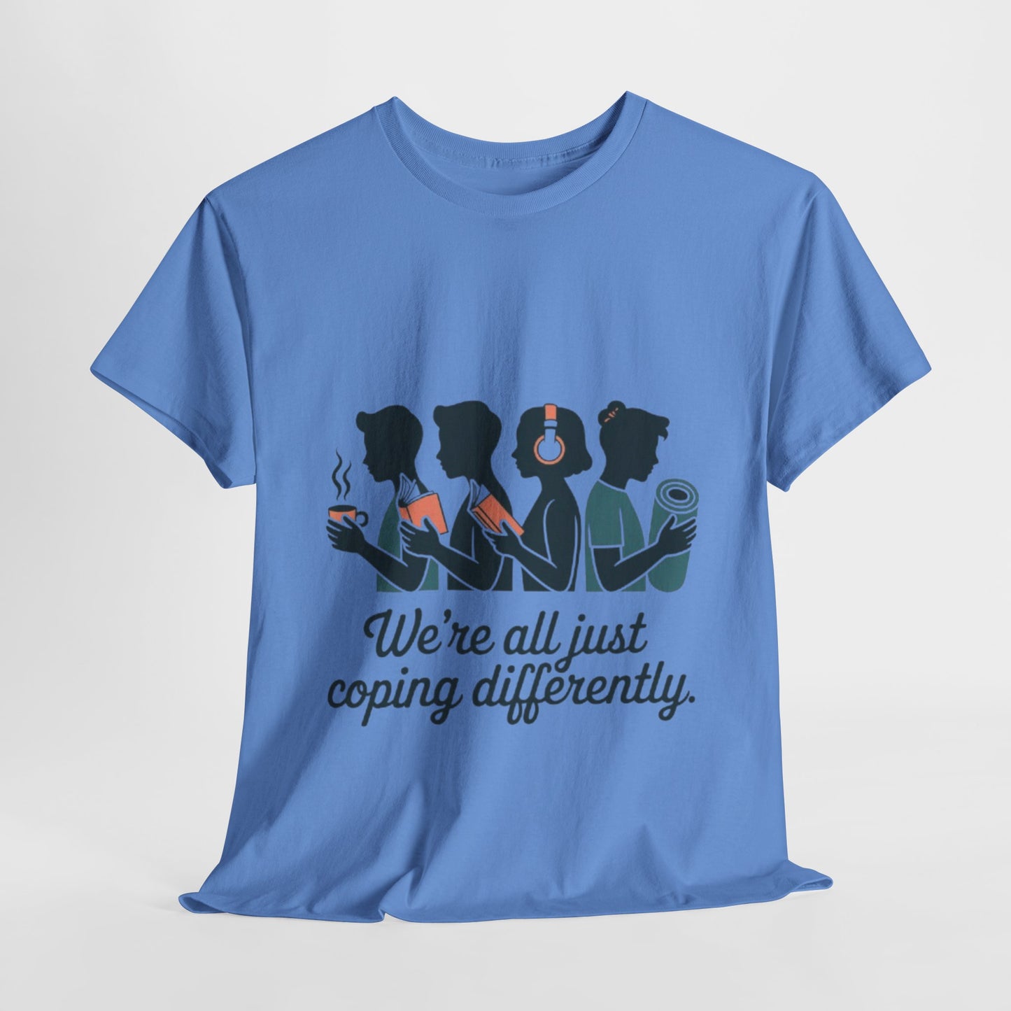 Coping Together Unisex Tee - Mental Health Awareness Apparel