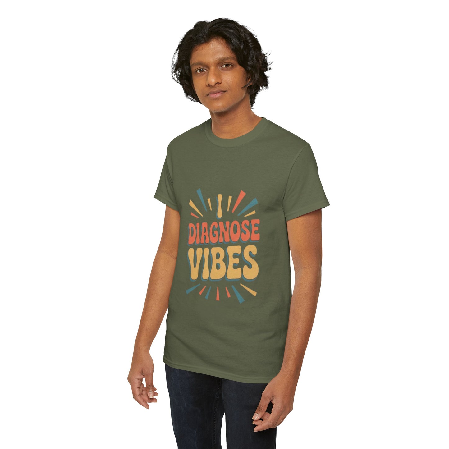 Unisex Diagnose Vibes Tee, Casual T-Shirt