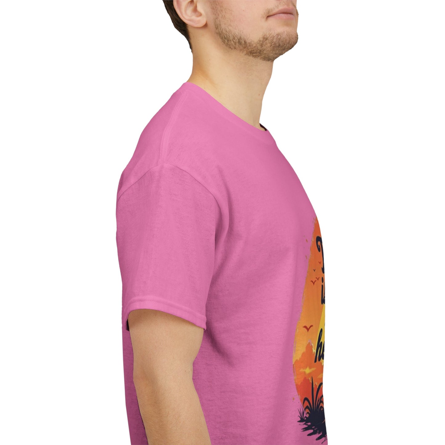 Unisex Heavy Cotton Tee - The Brain is Powerful' Inspirational T-Shirt