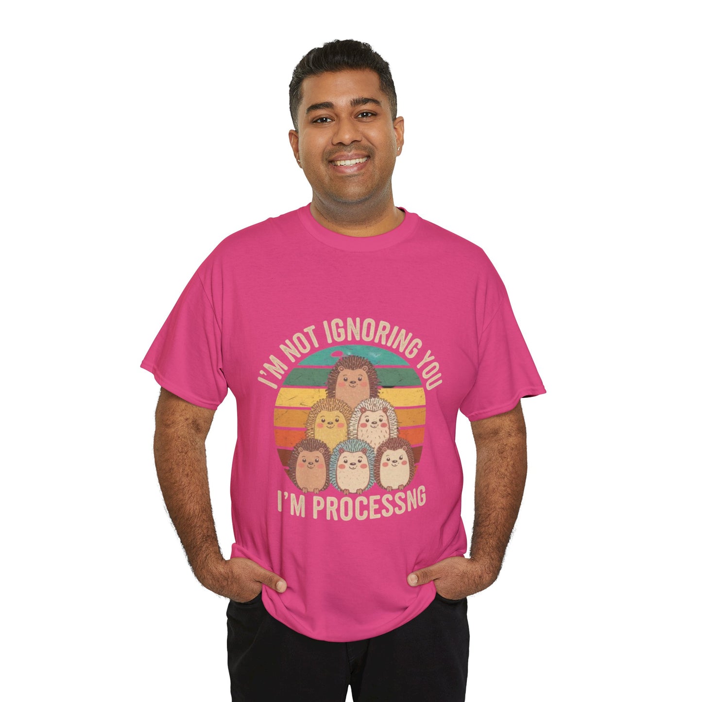 Funny Psychology Unisex Tee - 'I'm Not Ignoring You, I'm Processing'