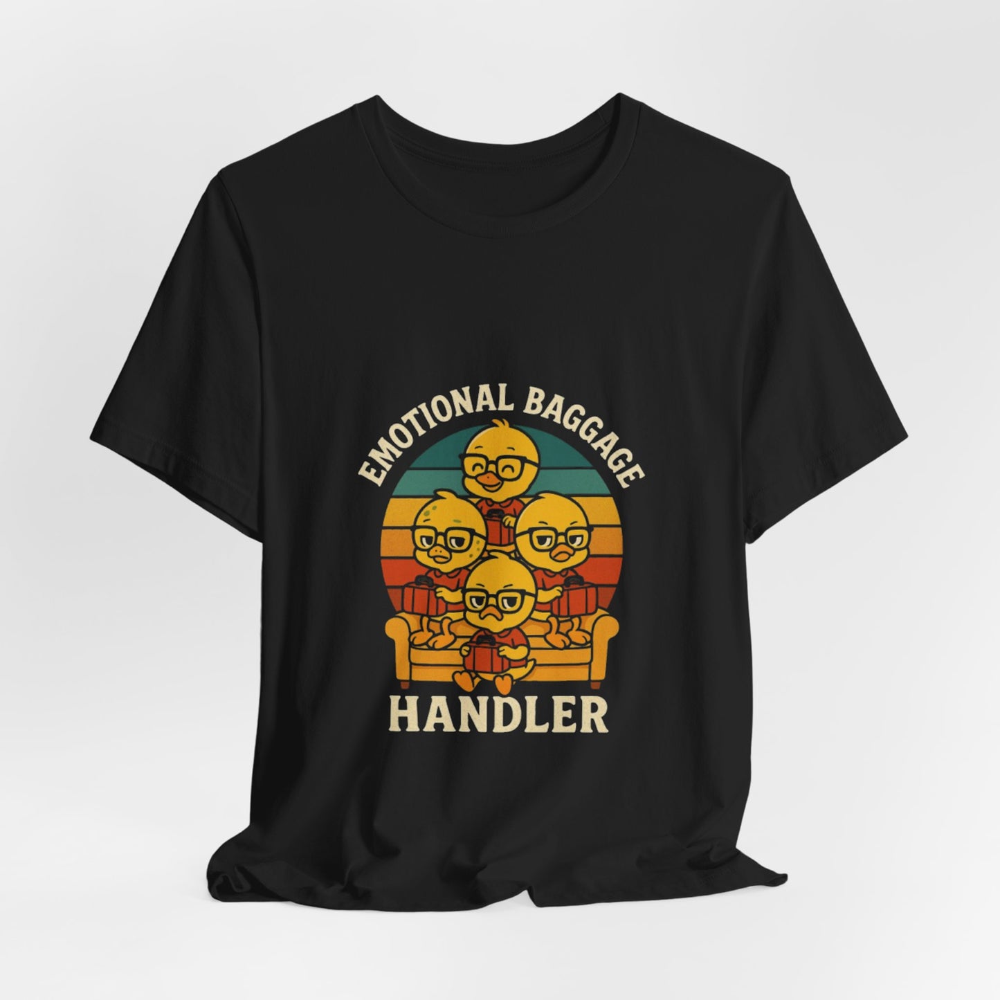 Unisex Jersey Short Sleeve T-Shirt - Emotional Baggage Handler