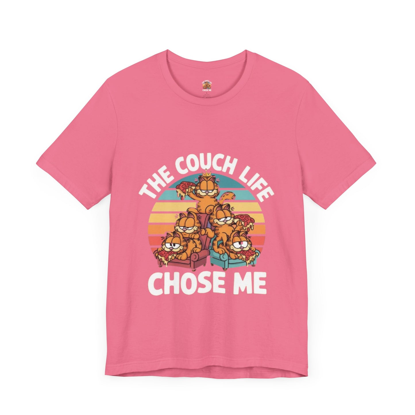 Vintage Unisex Tee - The Couch Life Chose Me