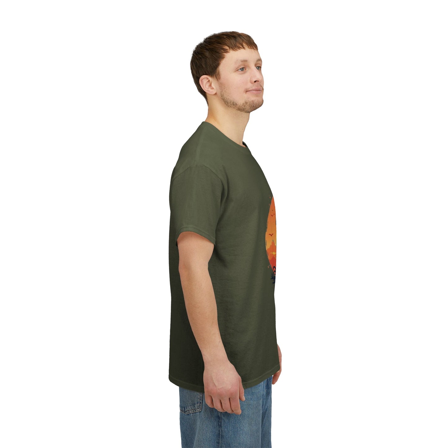 Unisex Heavy Cotton Tee - The Brain is Powerful' Inspirational T-Shirt
