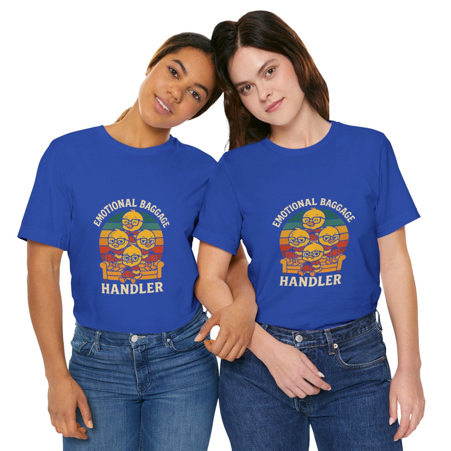 Unisex Jersey Short Sleeve T-Shirt - Emotional Baggage Handler
