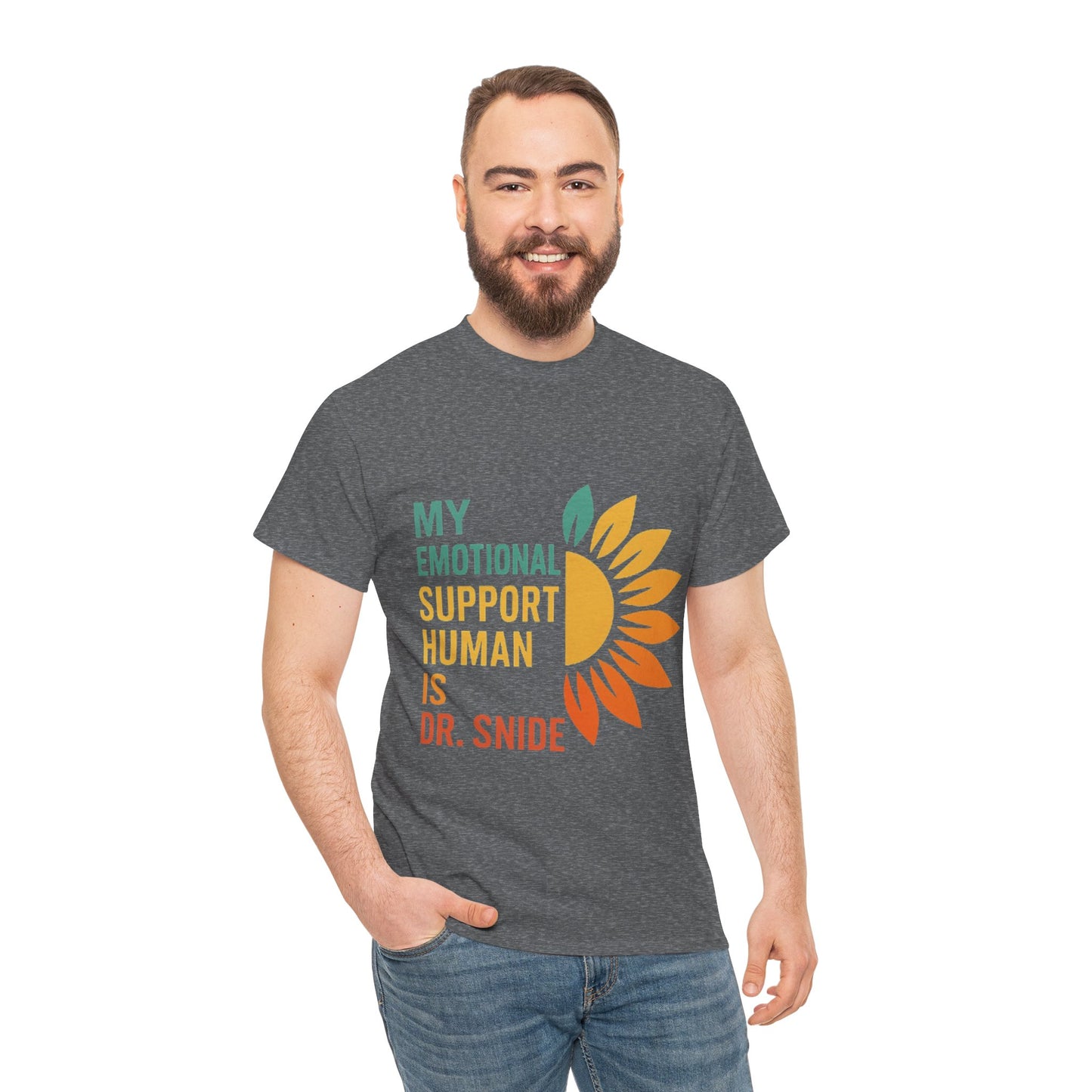 Emotional Support Unisex Tee | Heavy Cotton T-Shirt