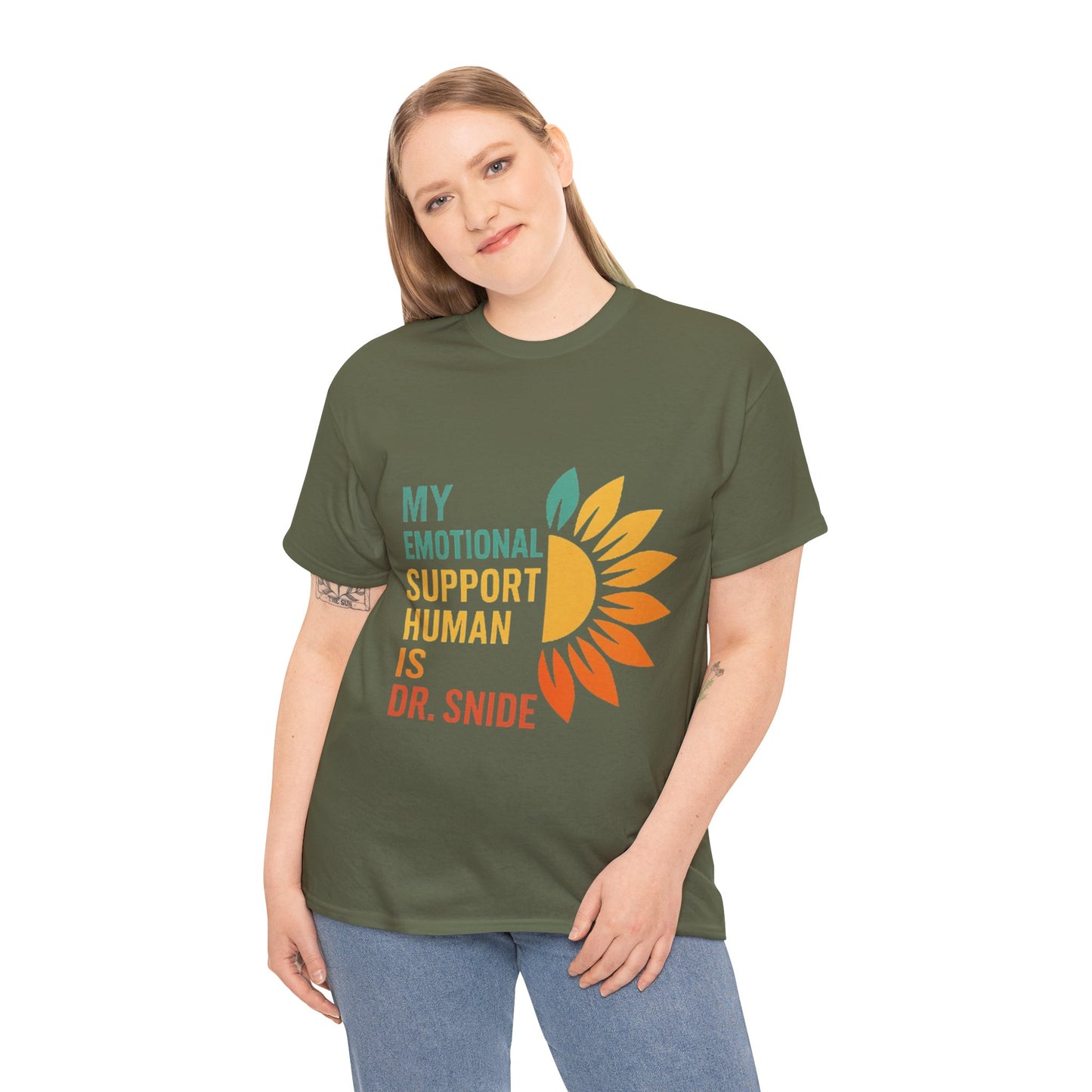 Emotional Support Unisex Tee | Heavy Cotton T-Shirt