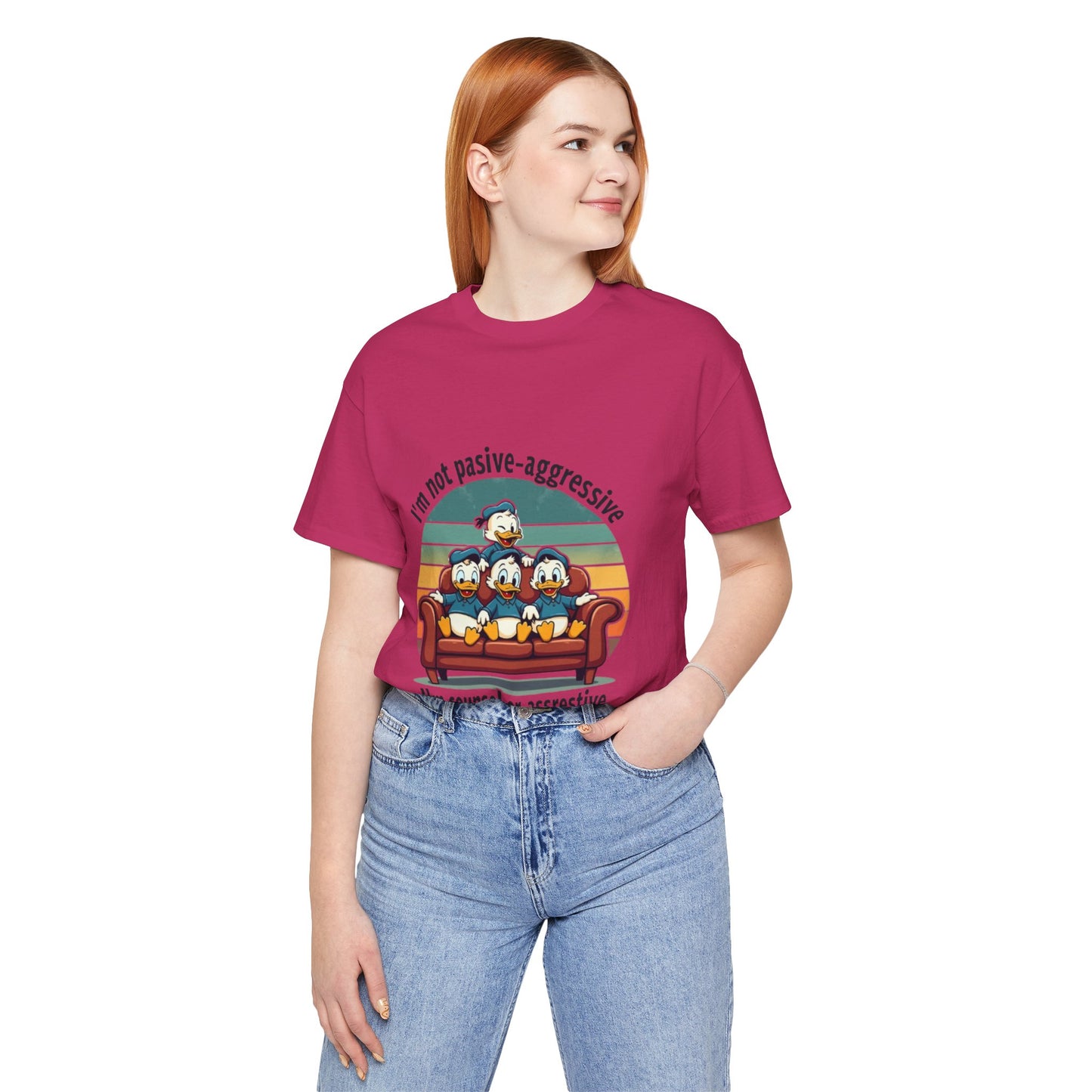 Unisex Jersey Short Sleeve T-Shirt -Funny Counsel-Assertive Tee